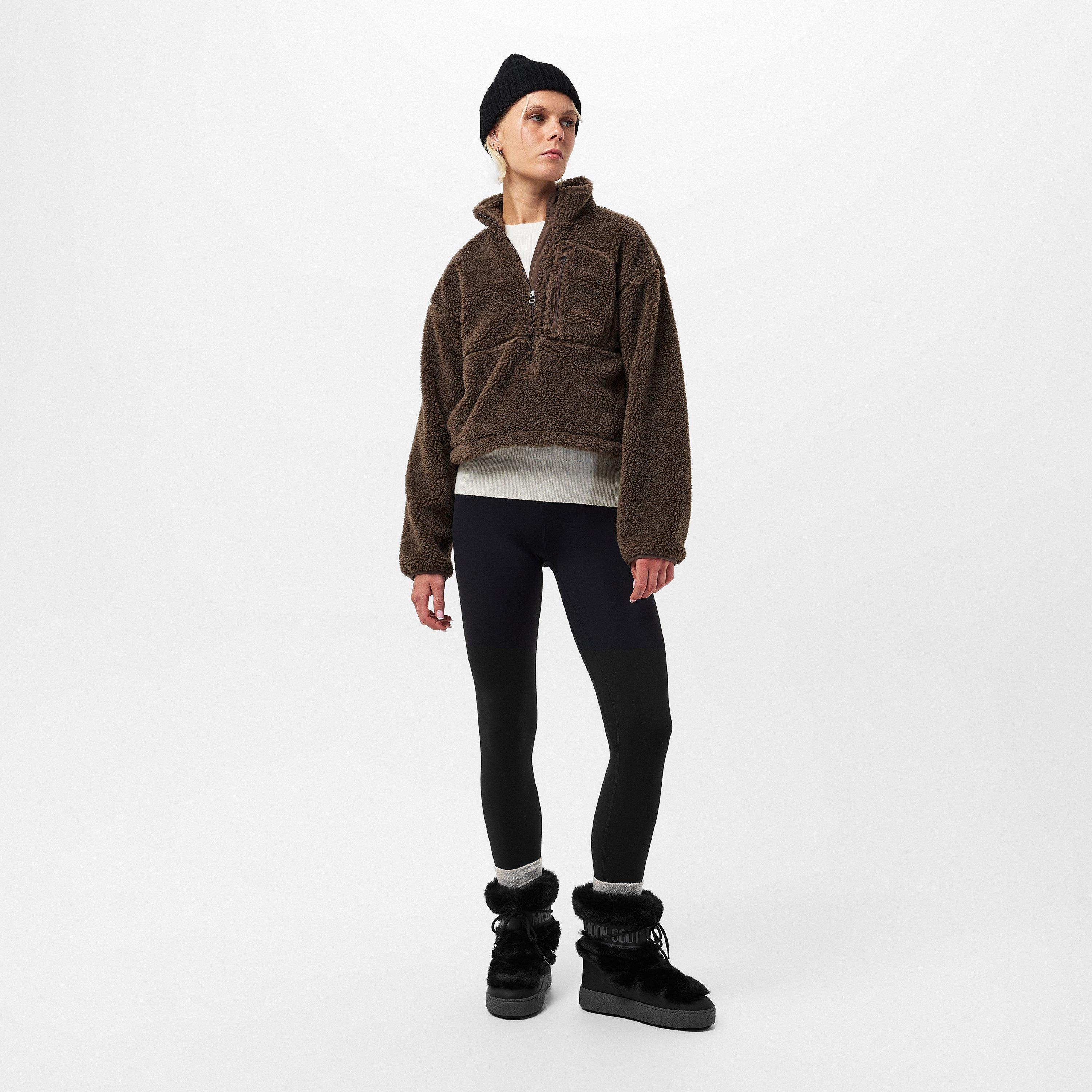 Black - Moon Boot - Women's Faux Fur Snow Boots - 5