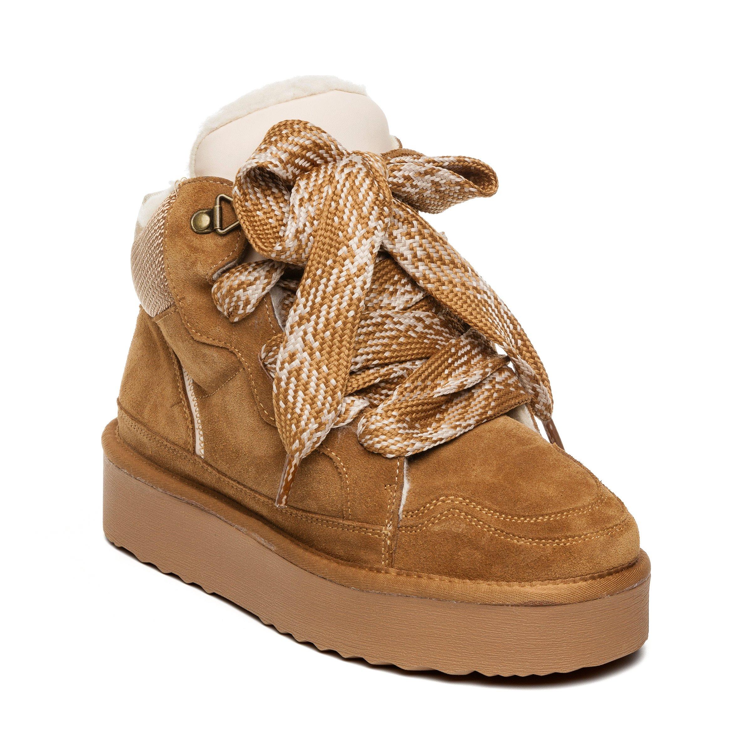Kastanjebruin Suède - Steve Madden - Madden Paci Trainer Ld99 - 2