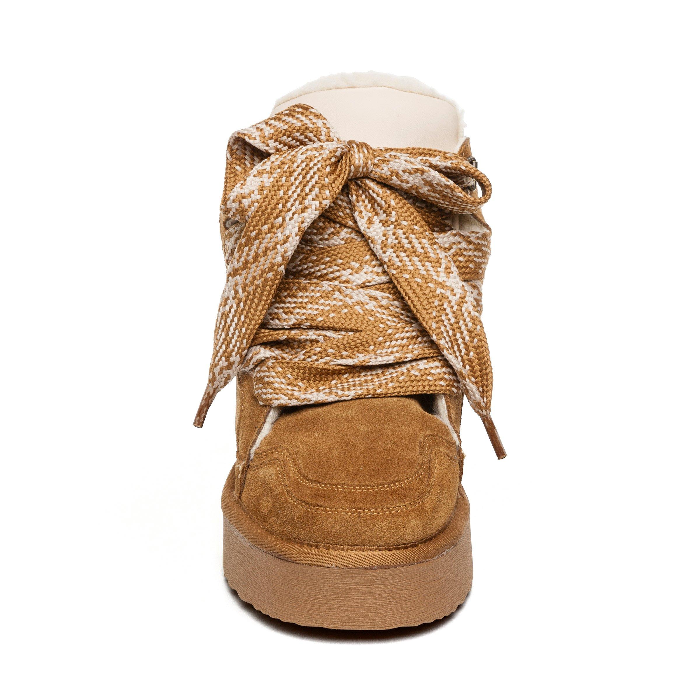 Kastanjebruin Suède - Steve Madden - Madden Paci Trainer Ld99 - 3