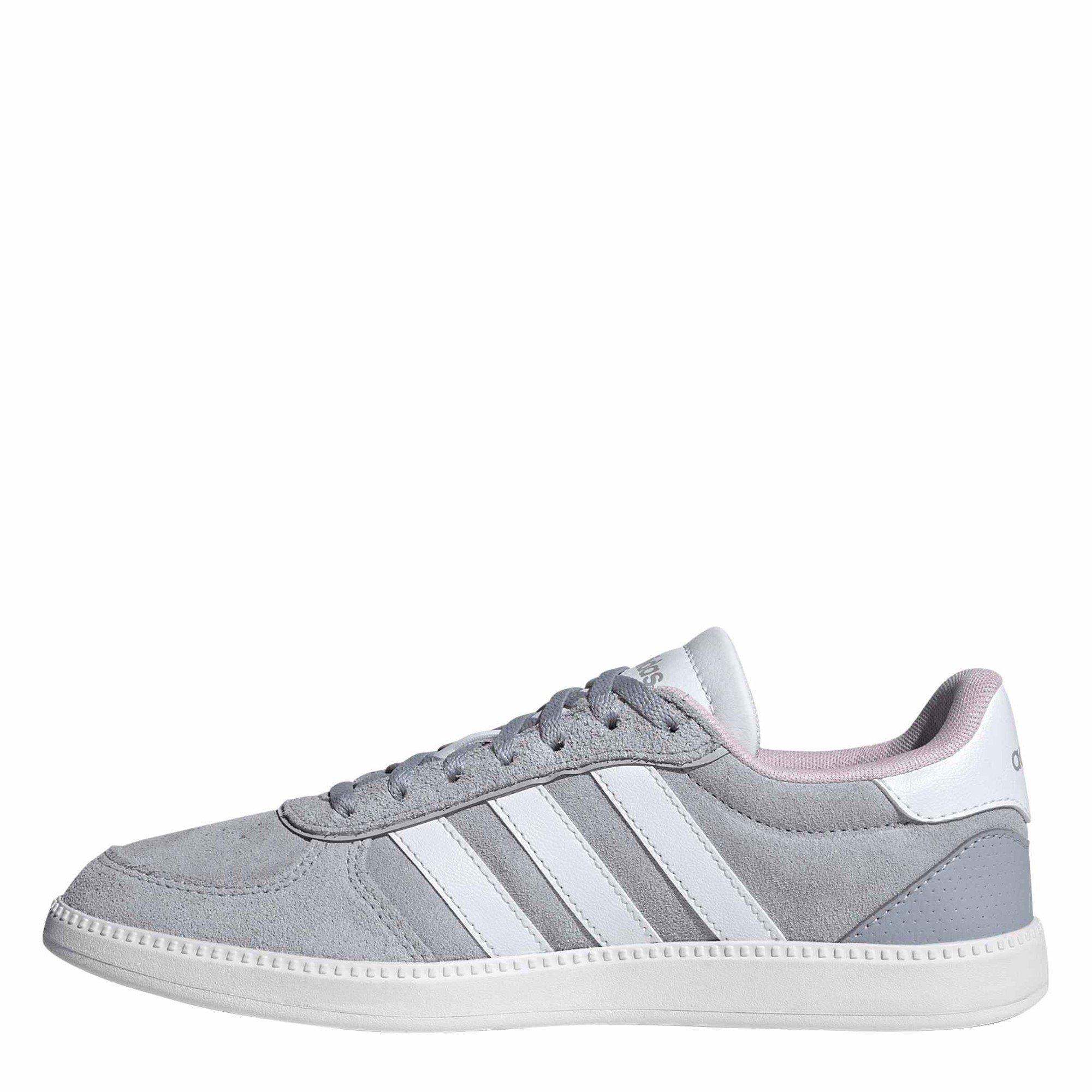 Halo Silver/Ftw - adidas - adidas Breaknet Sleek Court Trainers Womens - 2
