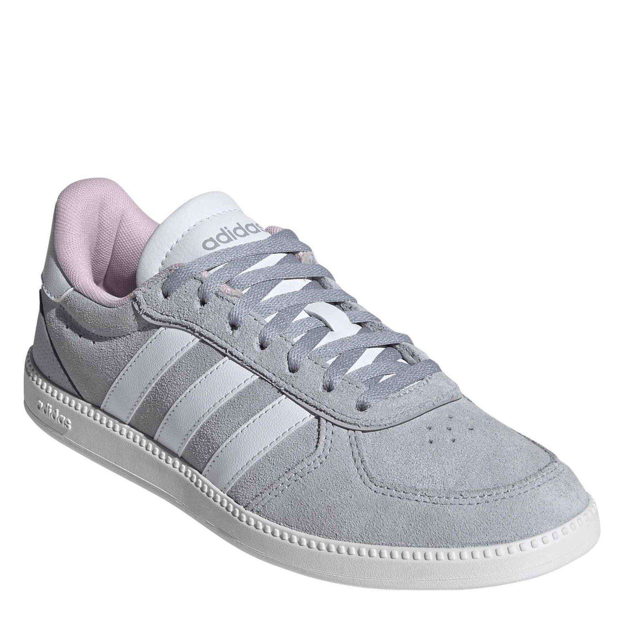 Halo Silver/Ftw - adidas - adidas Breaknet Sleek Court Trainers Womens - 3