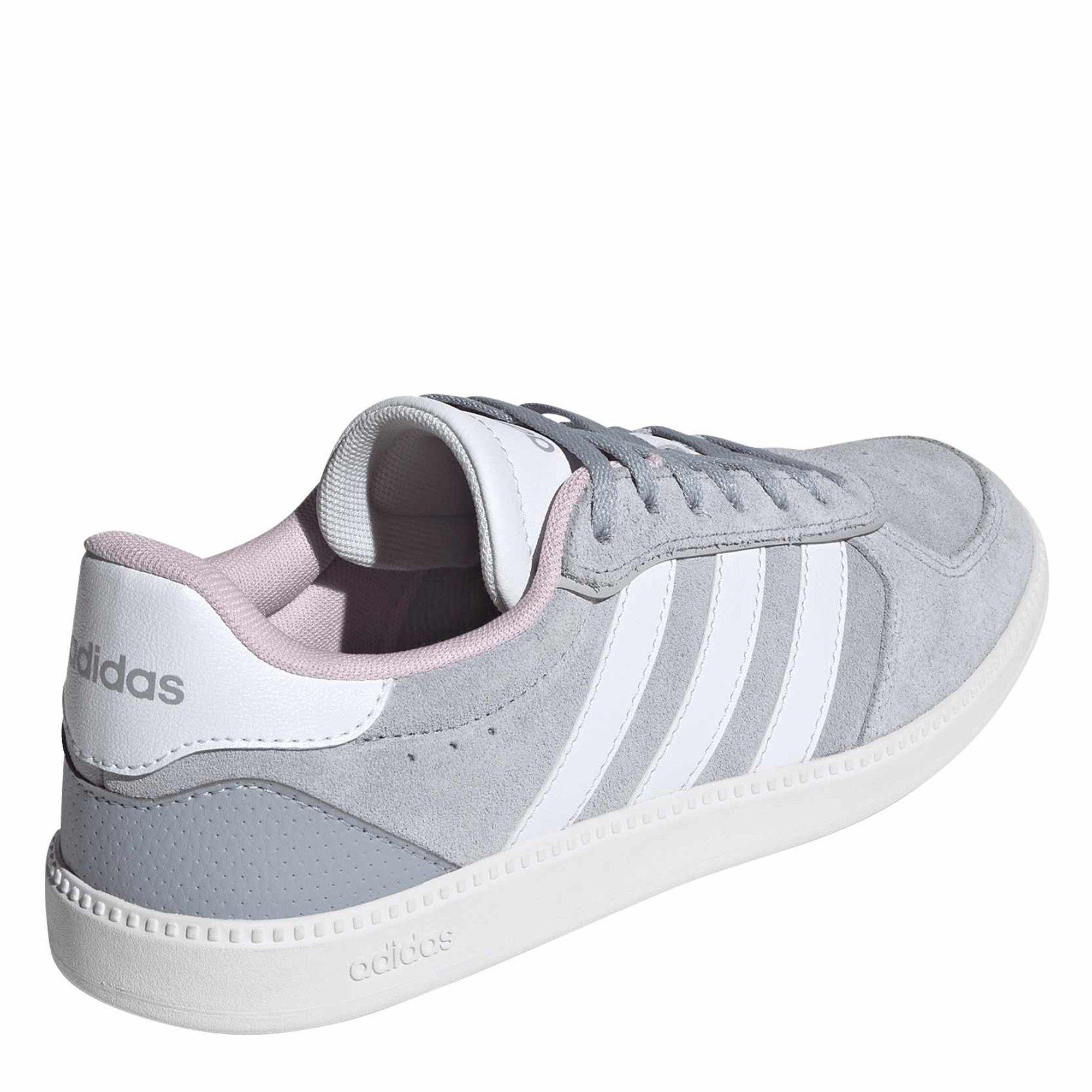 Halo Silver/Ftw - adidas - adidas Breaknet Sleek Court Trainers Womens - 4
