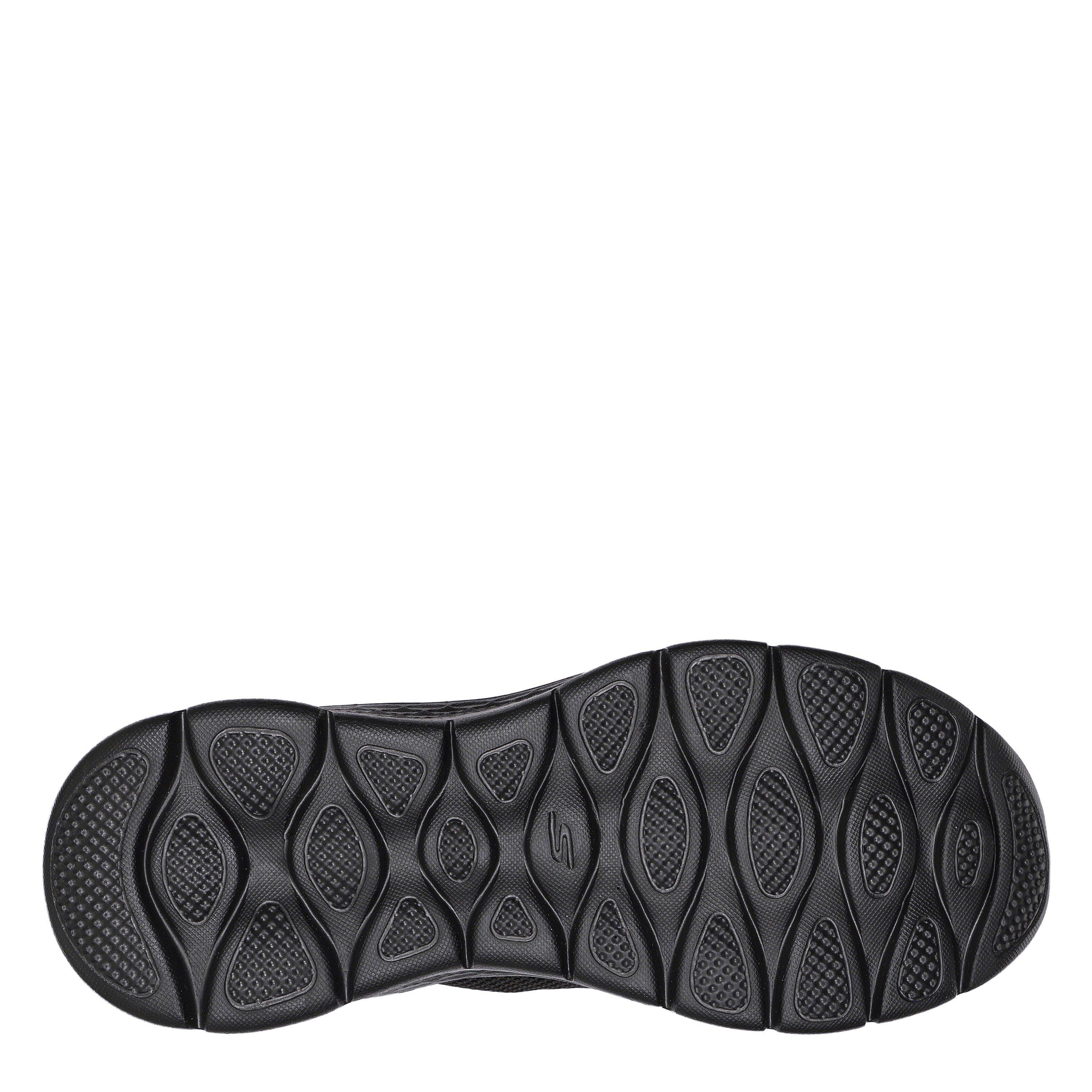 Black - Skechers - Athletic Mesh Bungee Slip-Ins Slip On Trainers Womens - 6