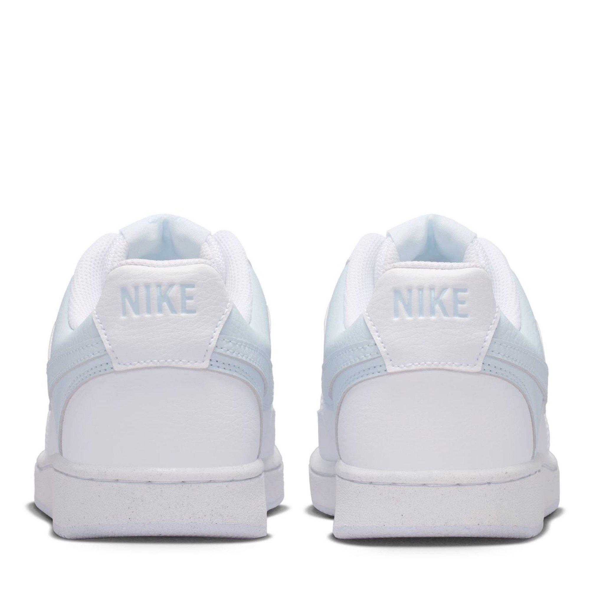 White/F.Grey - Nike - Women's Court Vision Trainers - 4