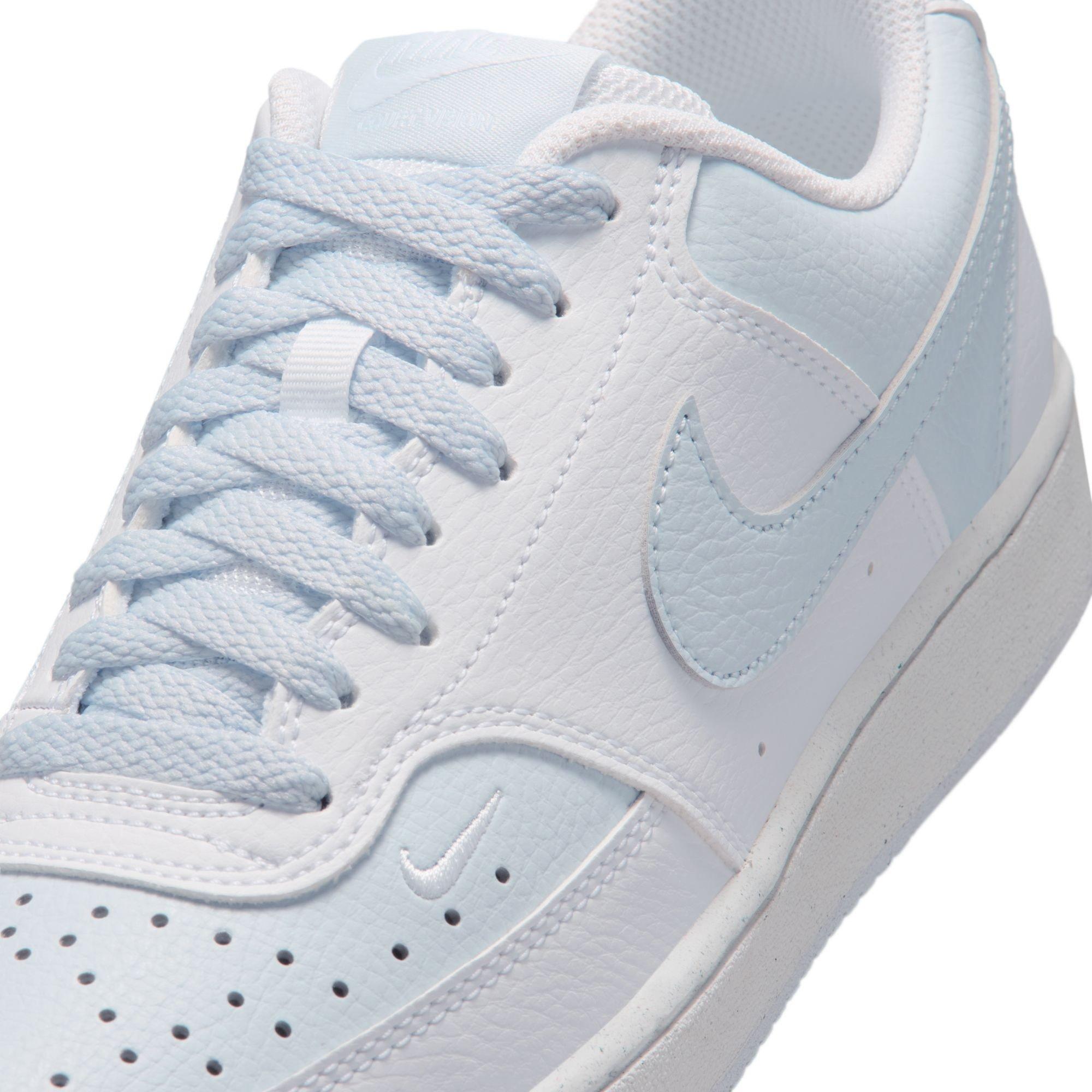 White/F.Grey - Nike - Women's Court Vision Trainers - 7