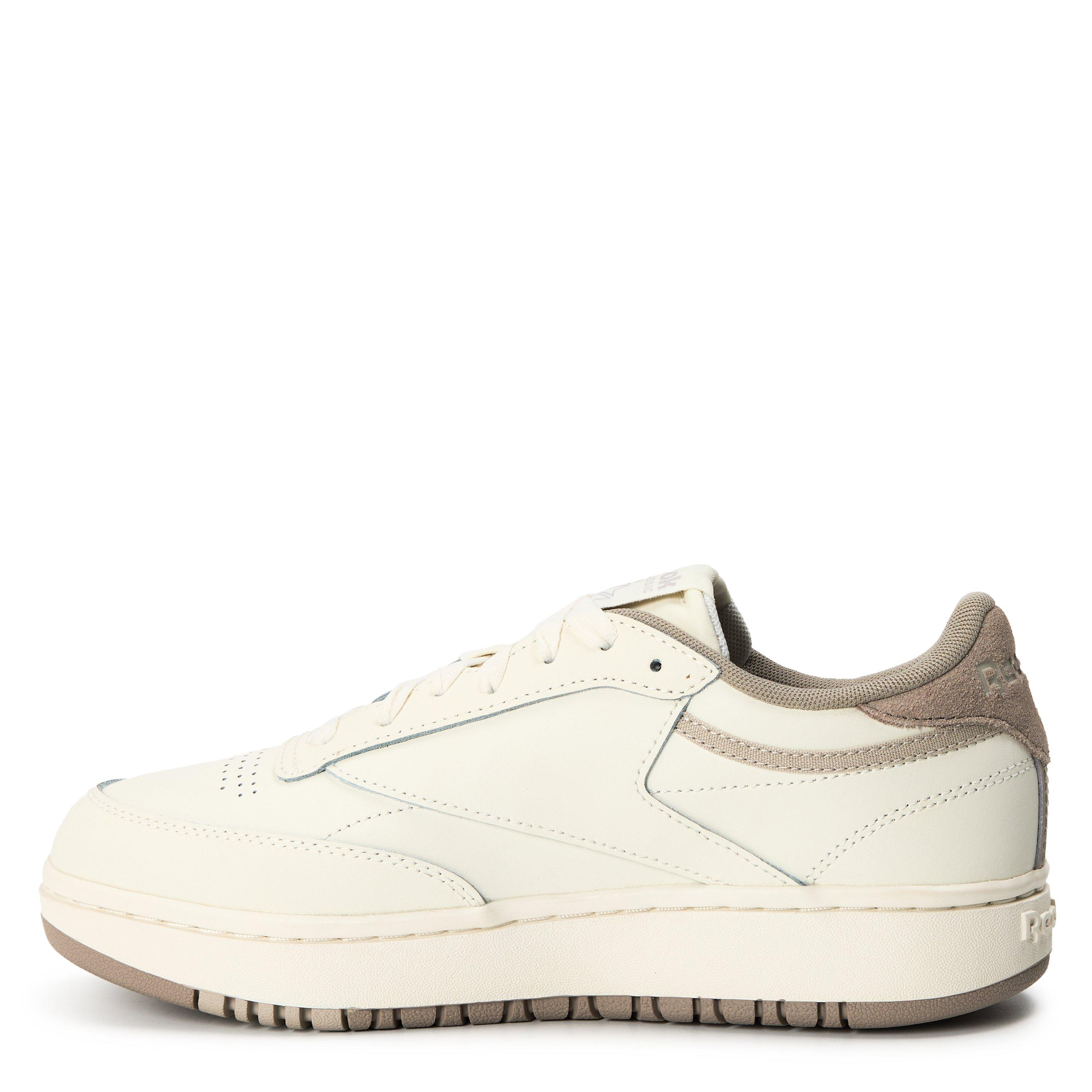 Chalk/Nude - Reebok - Women's Club C Double Low-Top Trainers - 2