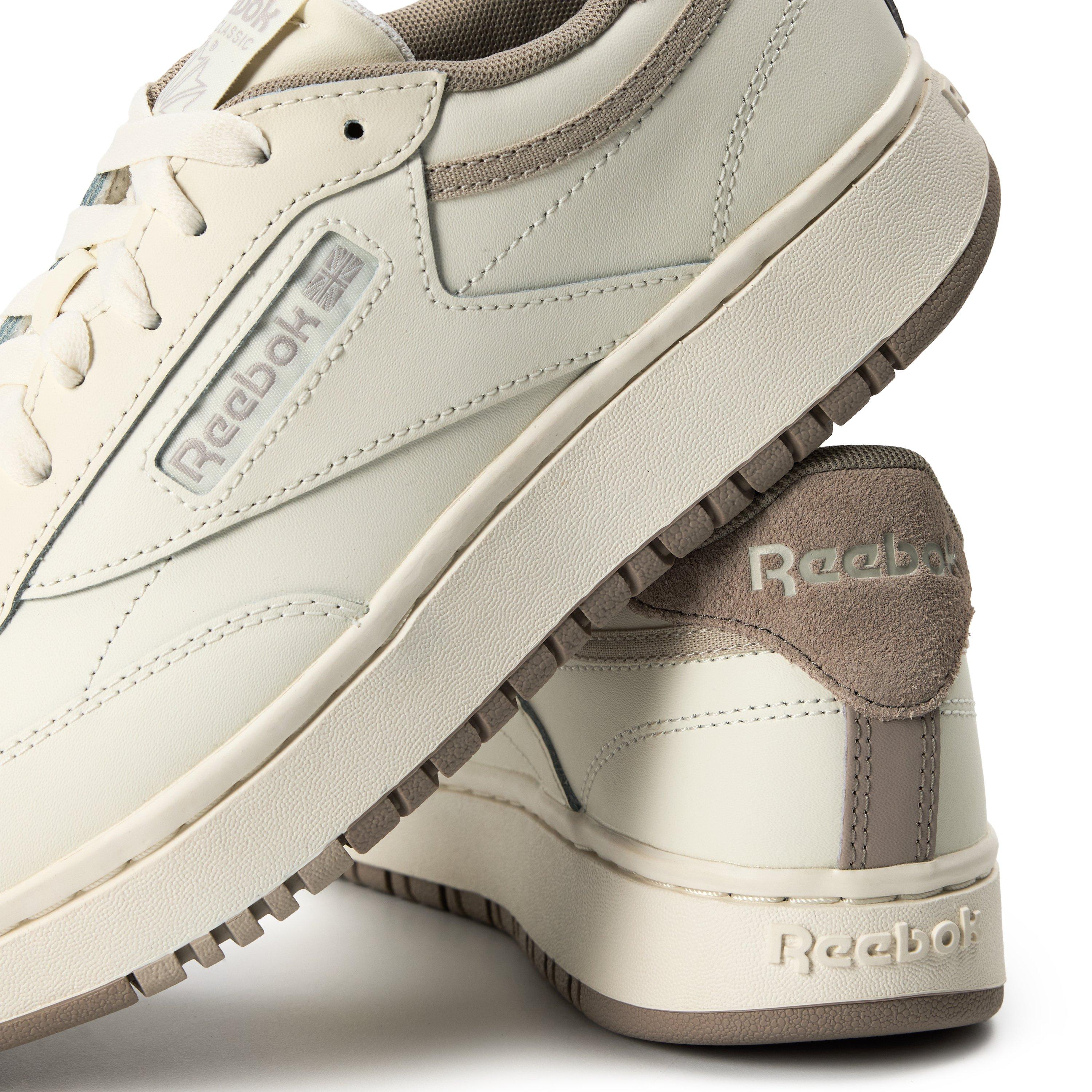 Chalk/Nude - Reebok - Women's Club C Double Low-Top Trainers - 3