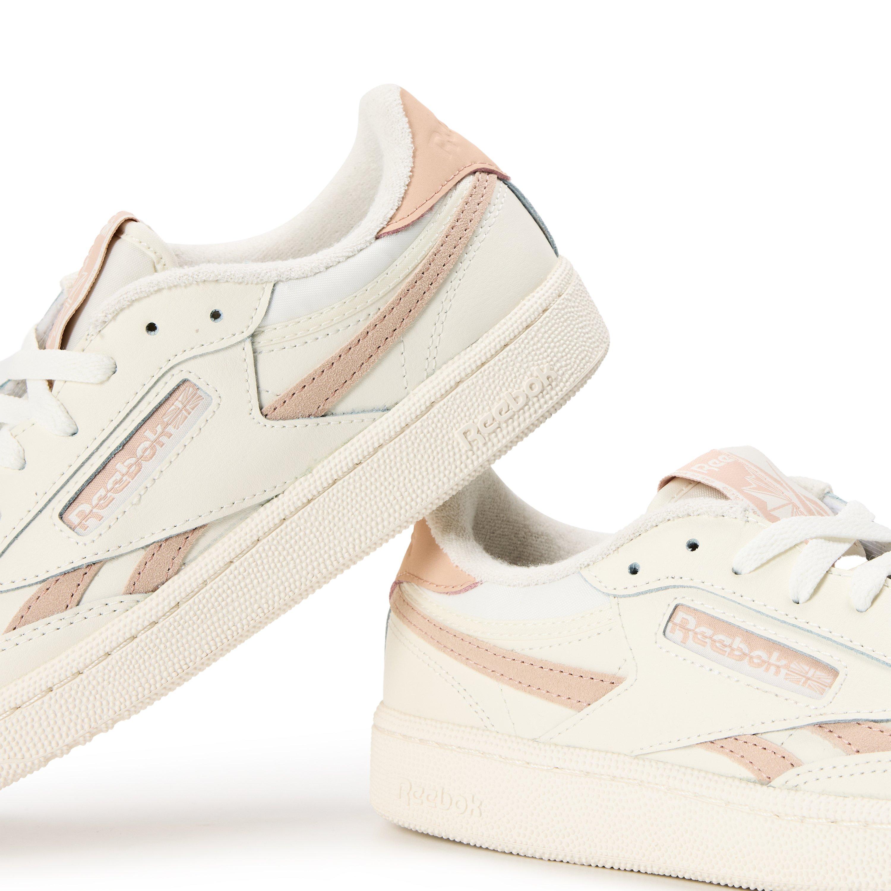 Chalk/Pink - Reebok - Women's Club C Revenge Low-Top Trainers - 3