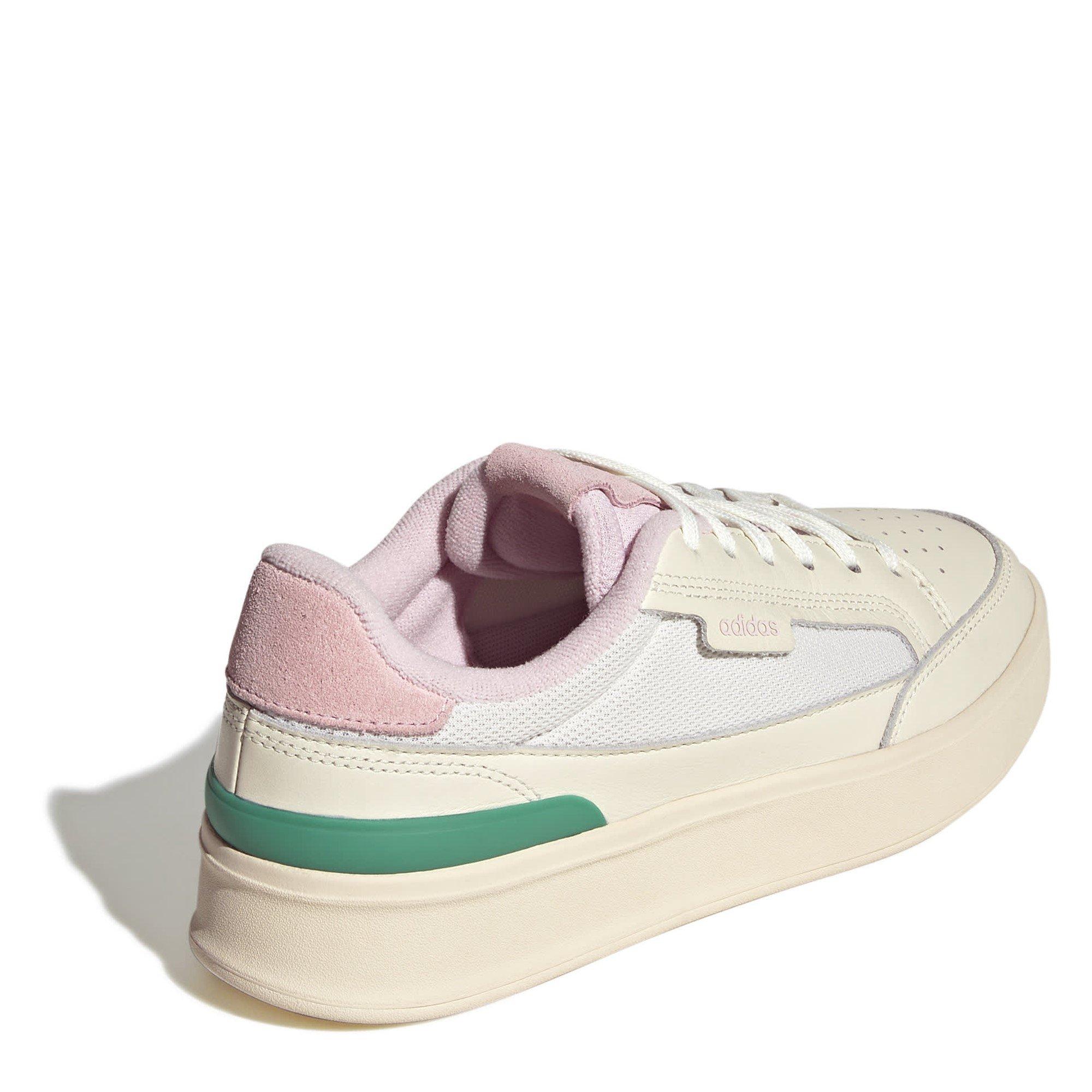 Whte/Pink/Green - adidas - Aspyre Womens Shoes - 4