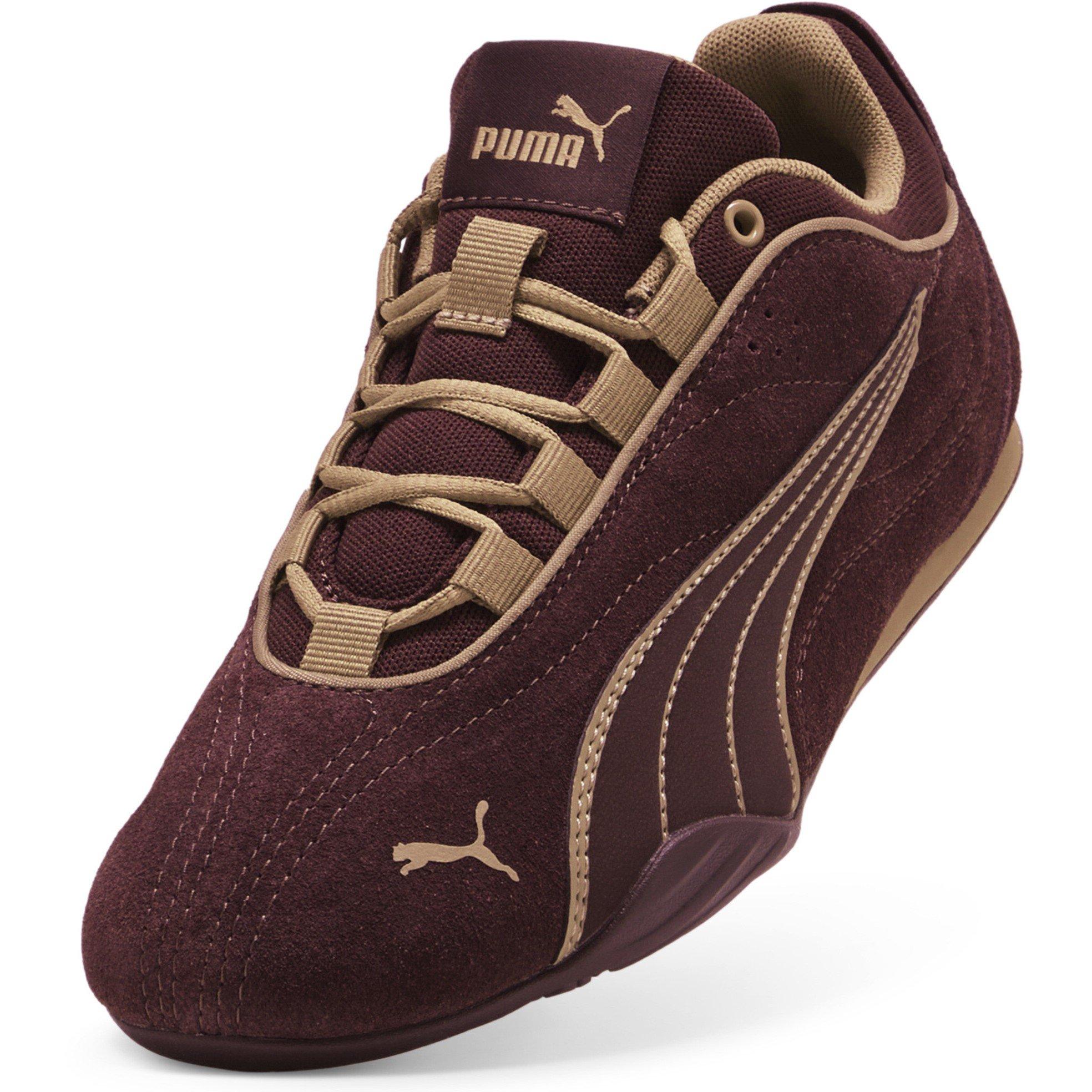 Chocolate/Taupe - Puma - Catch Soleil Womens Shoes - 6