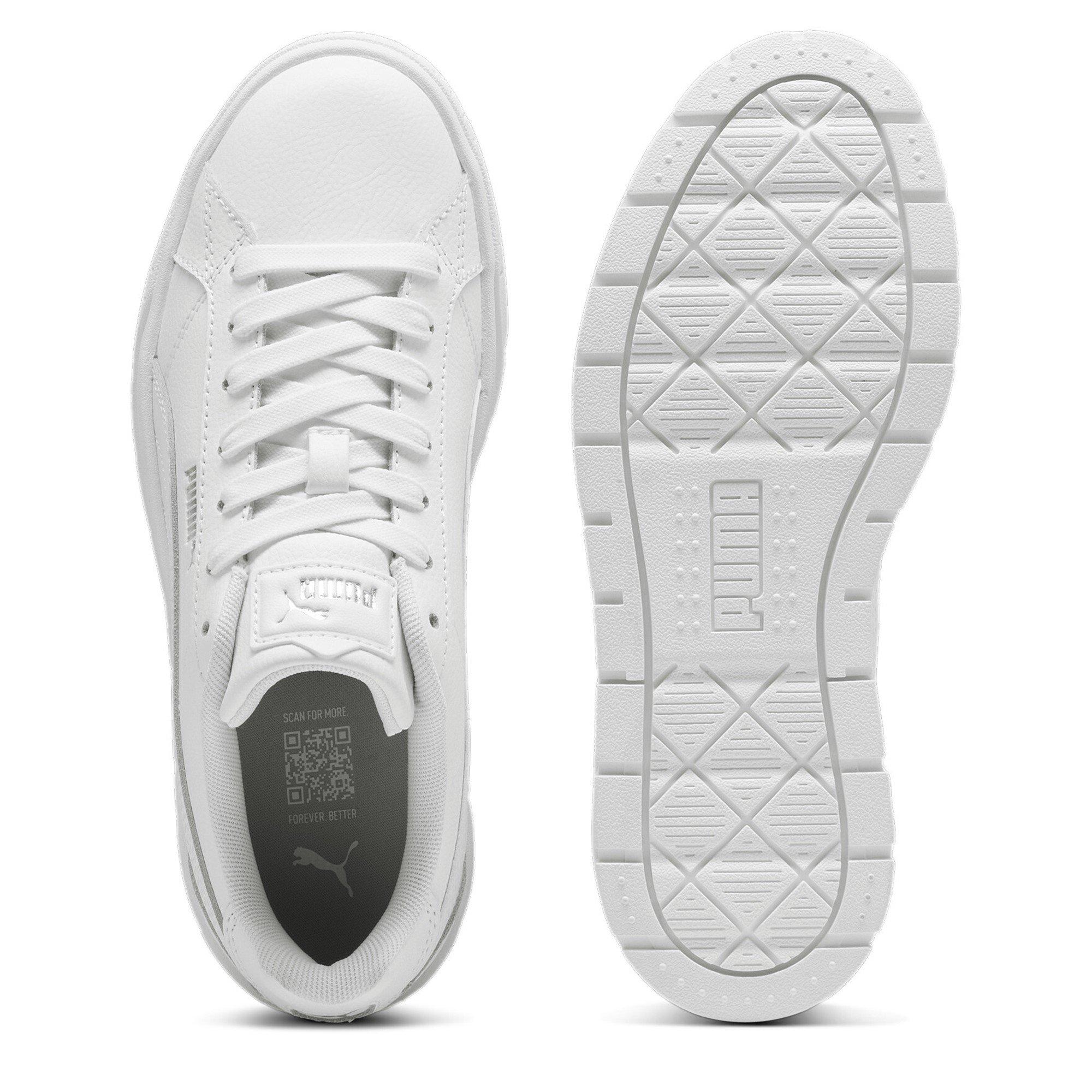 White - Puma - Karmen II Low-Top Trainers - 4