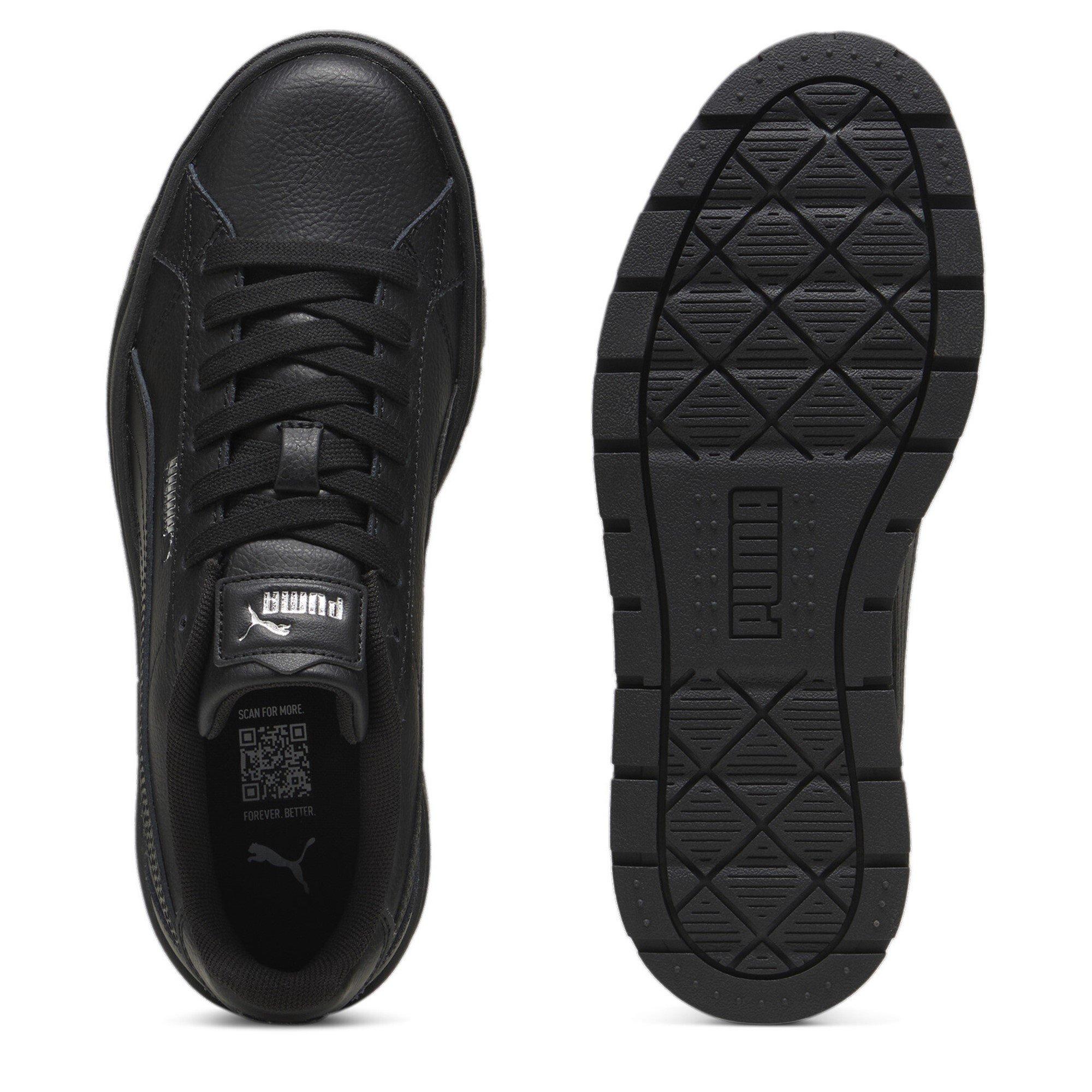 Black - Puma - Women's Karmen II Low-Top Trainers - 3