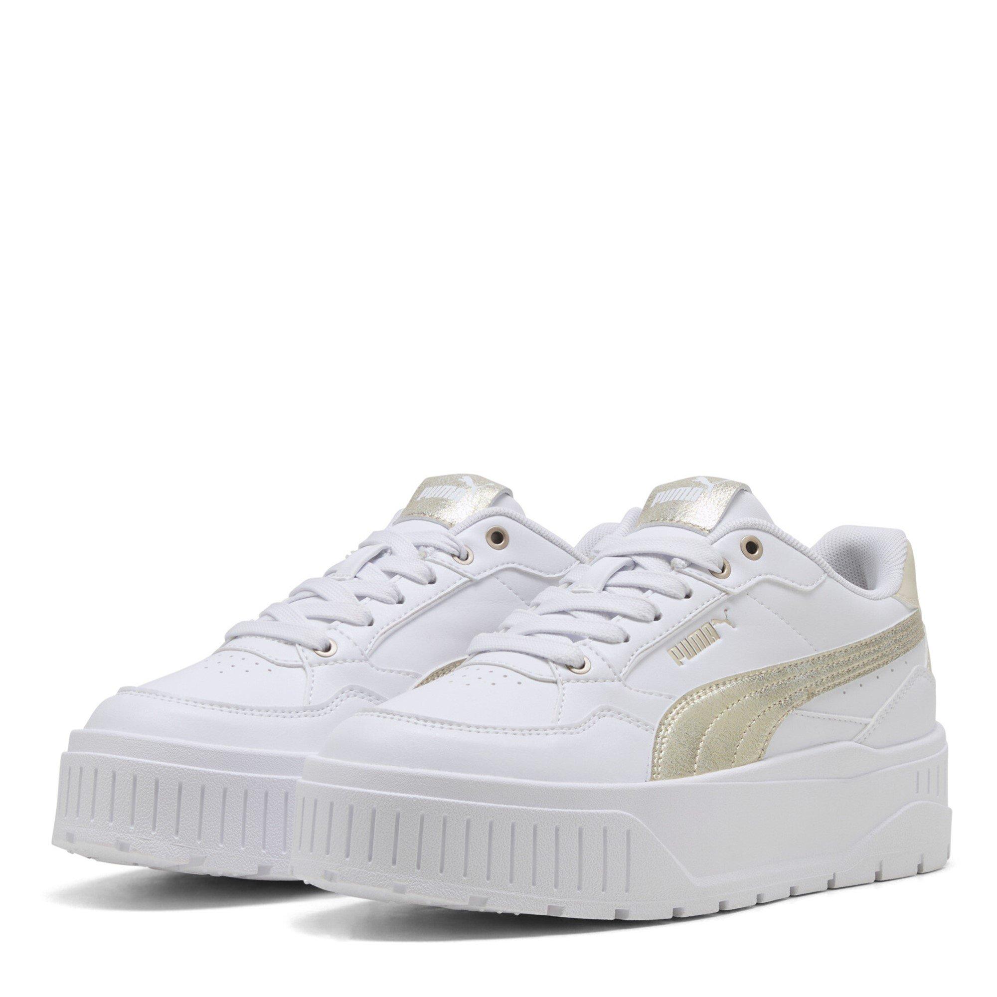 Puma Women's Karmen Ii Low-Top Trainers - White/Gold - 6 (39)