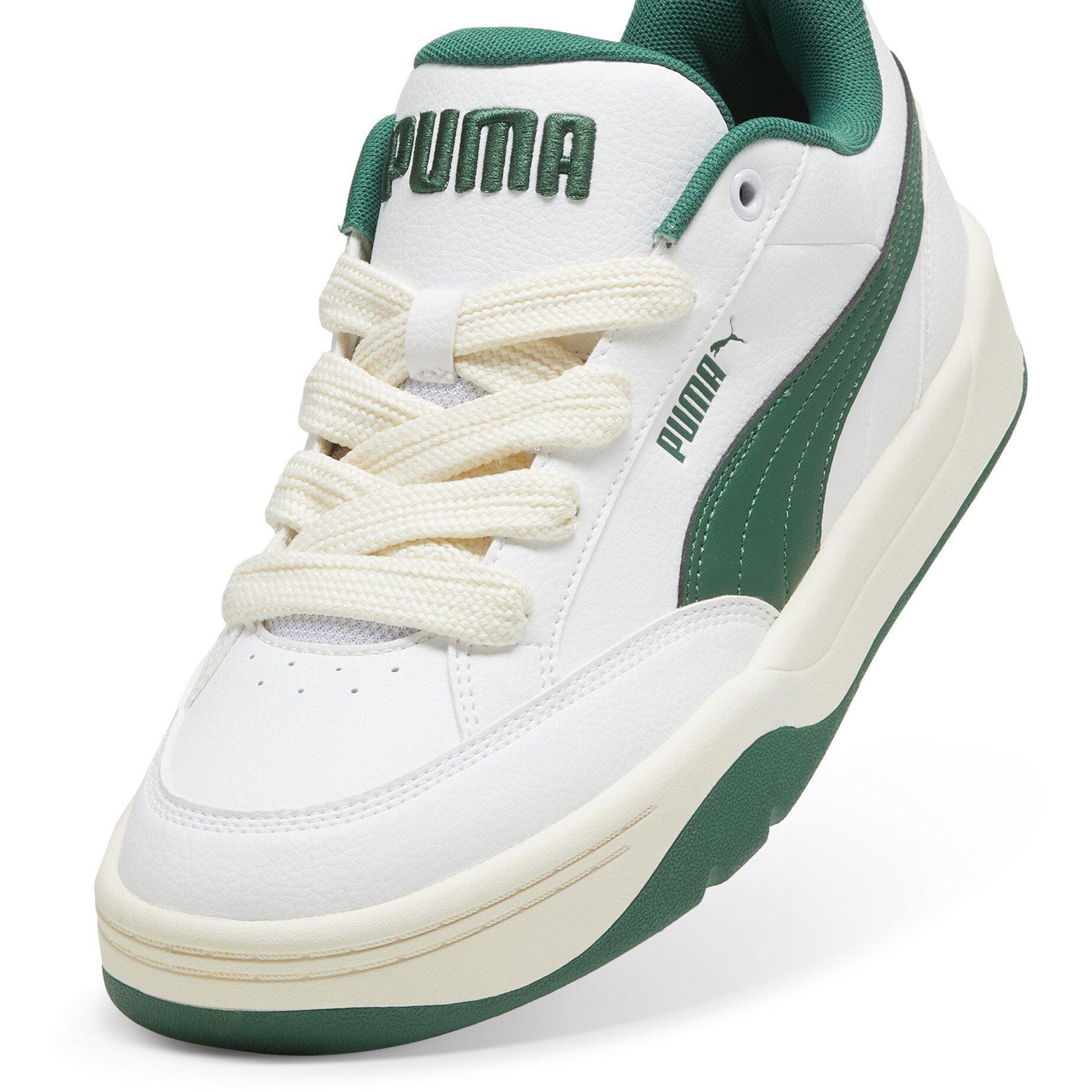 White/Green - Puma - Park Lifestyle Low-Top Trainers - 6