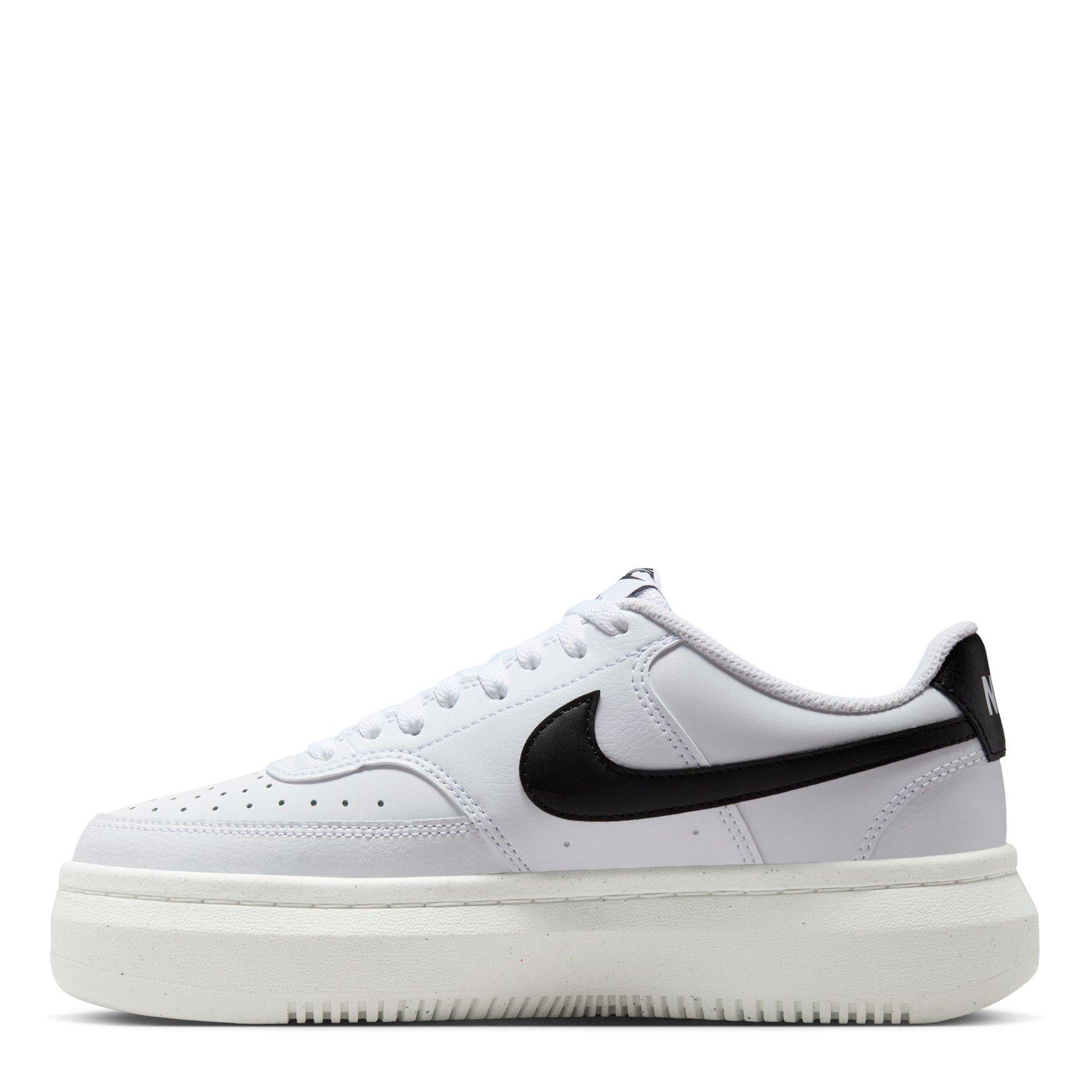 Weiß/Schwarz - Nike - Women's Low-Top Trainers - 2
