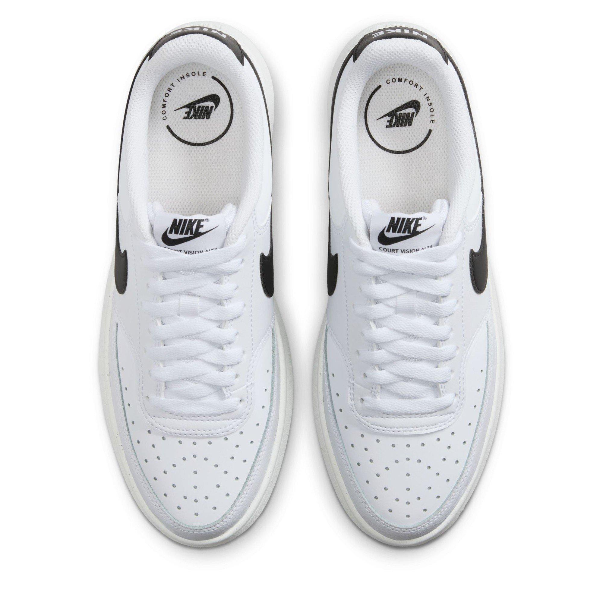 Weiß/Schwarz - Nike - Women's Low-Top Trainers - 5