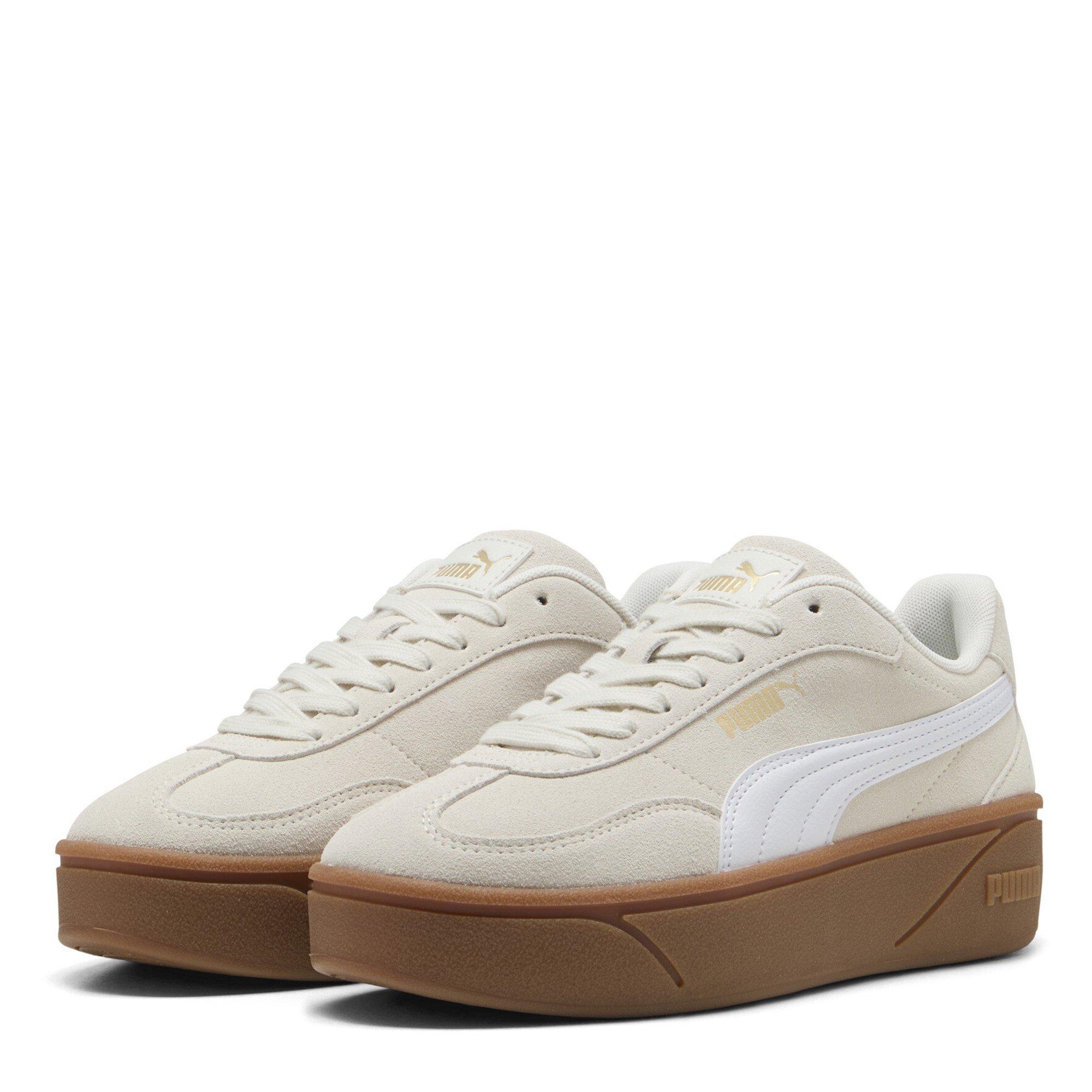 Puma Women's Club Era Ii Platform Trainers - Alpine Snow/Gum - 4 (37)