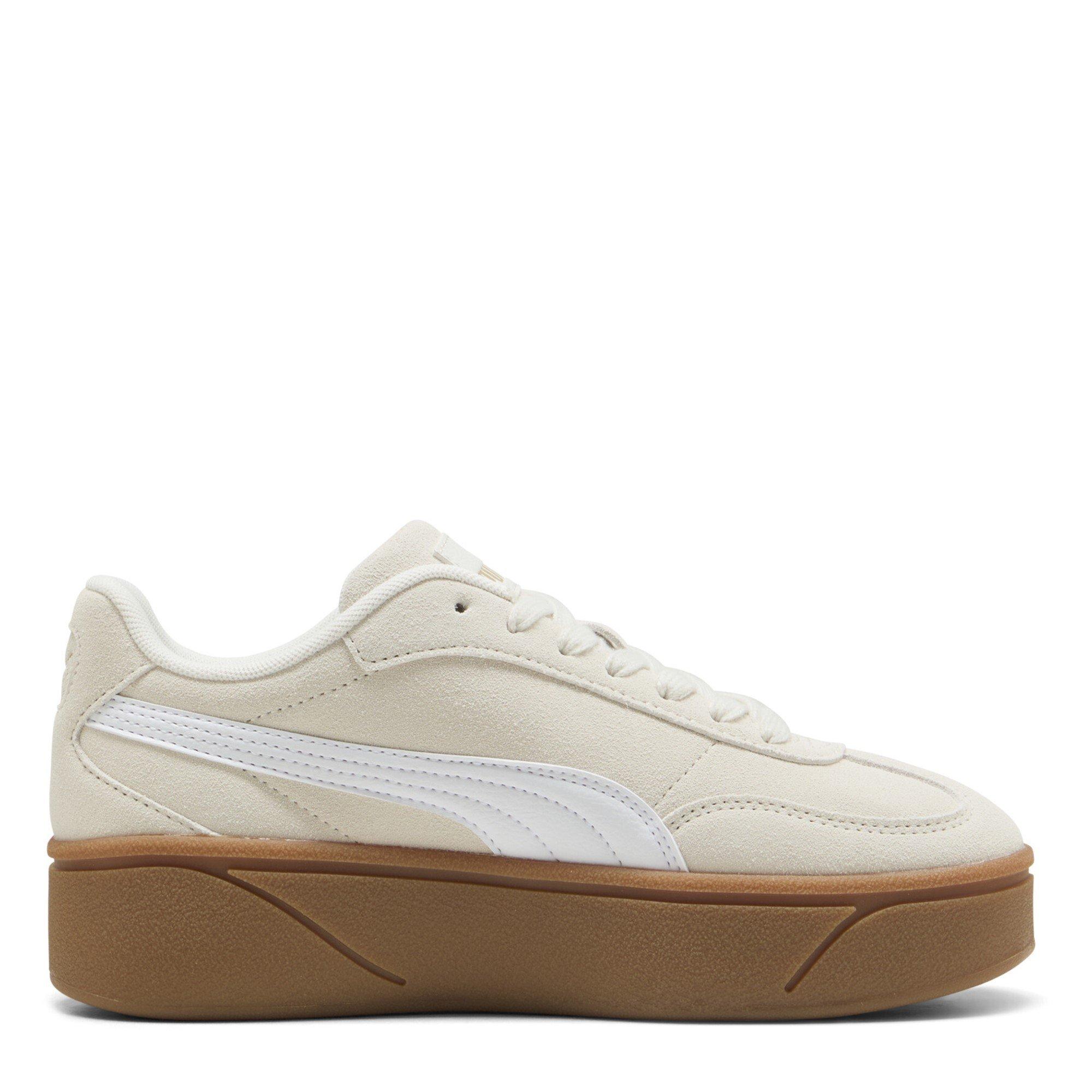 Alpine Snow/Gum - Puma - Puma Club Era II Platform Trainers - 4