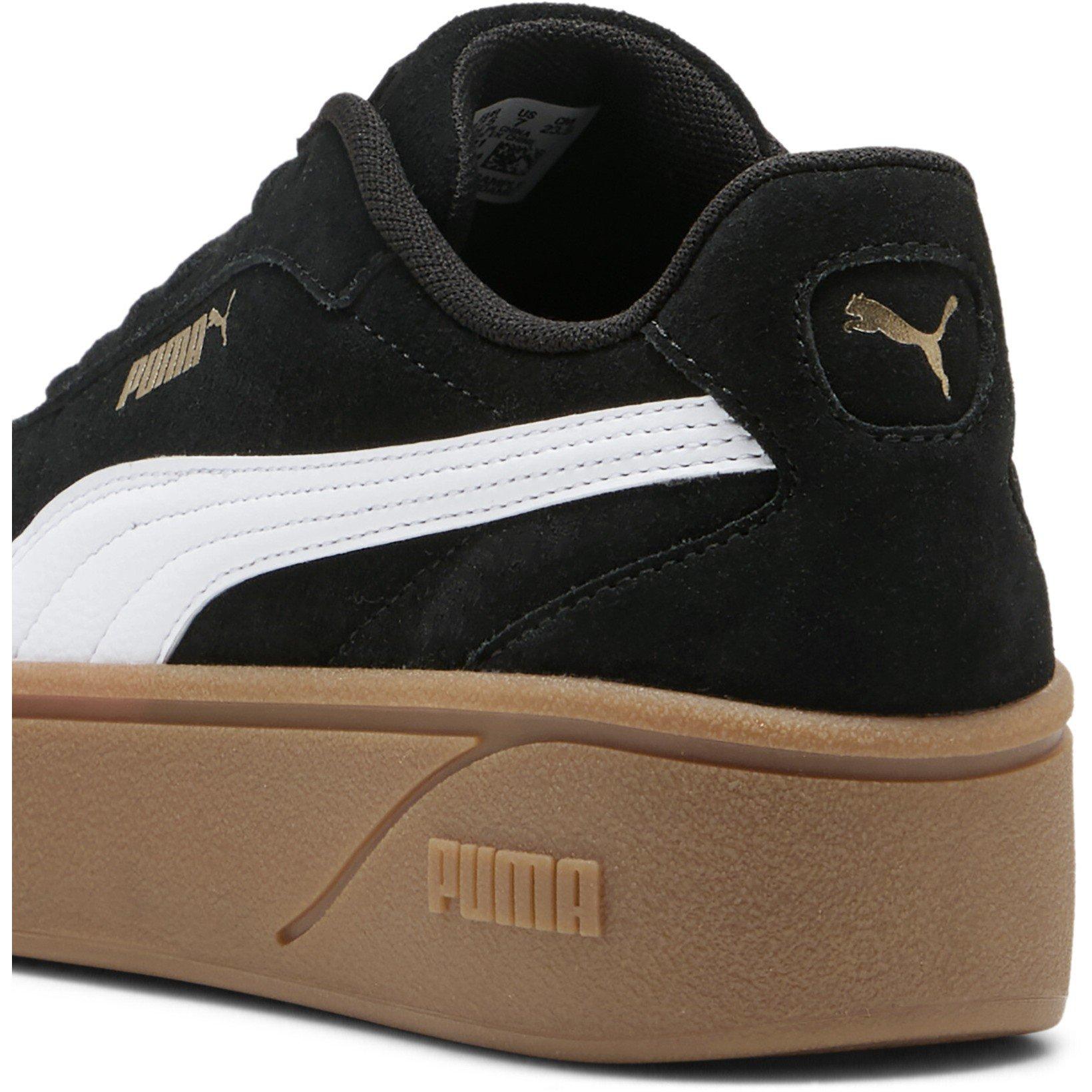 Blk/Wht/Gum - Puma - Puma Club Era II Platform Trainers - 5