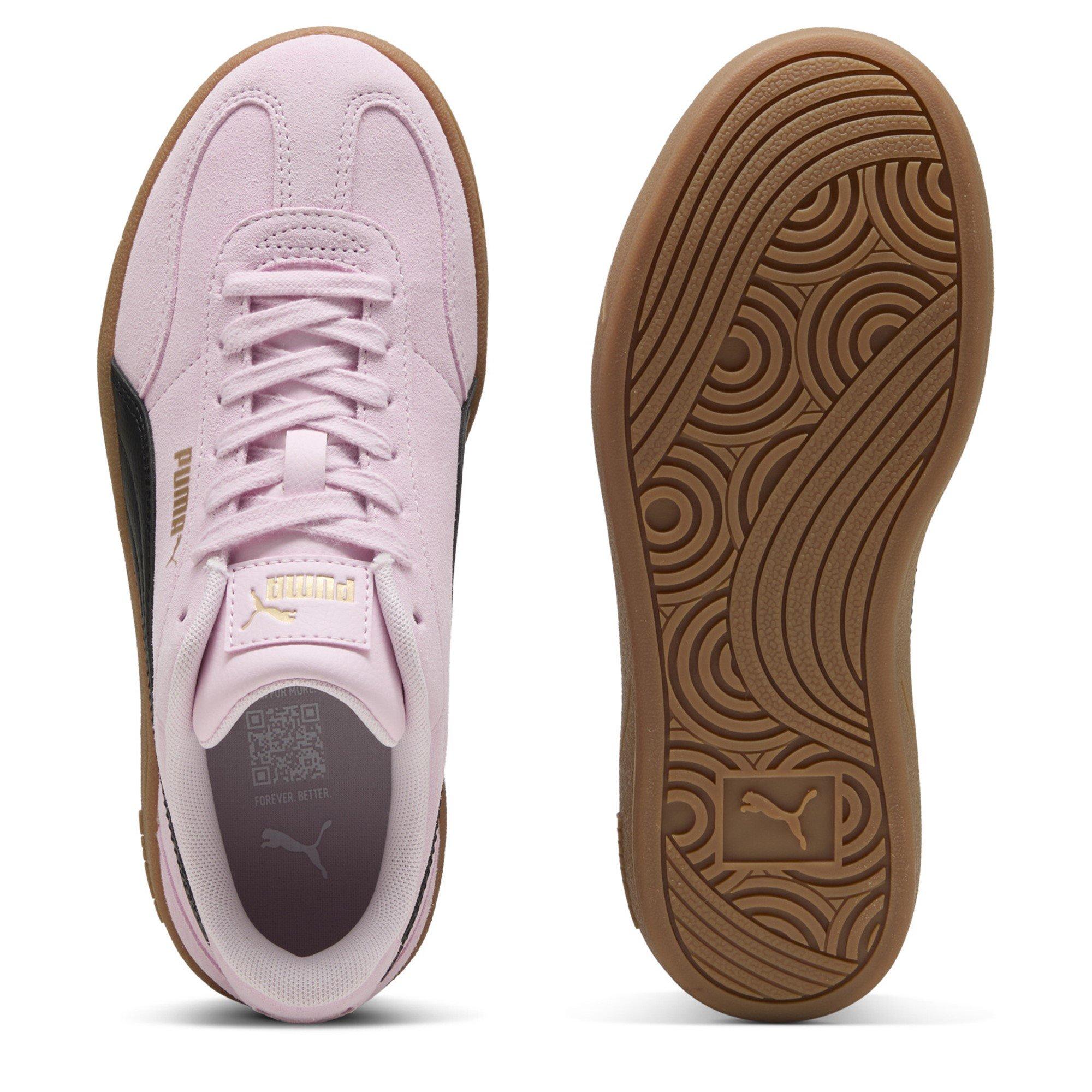 Pink/Navy/Gum - Puma - Puma Club Era II Platform Trainers - 3