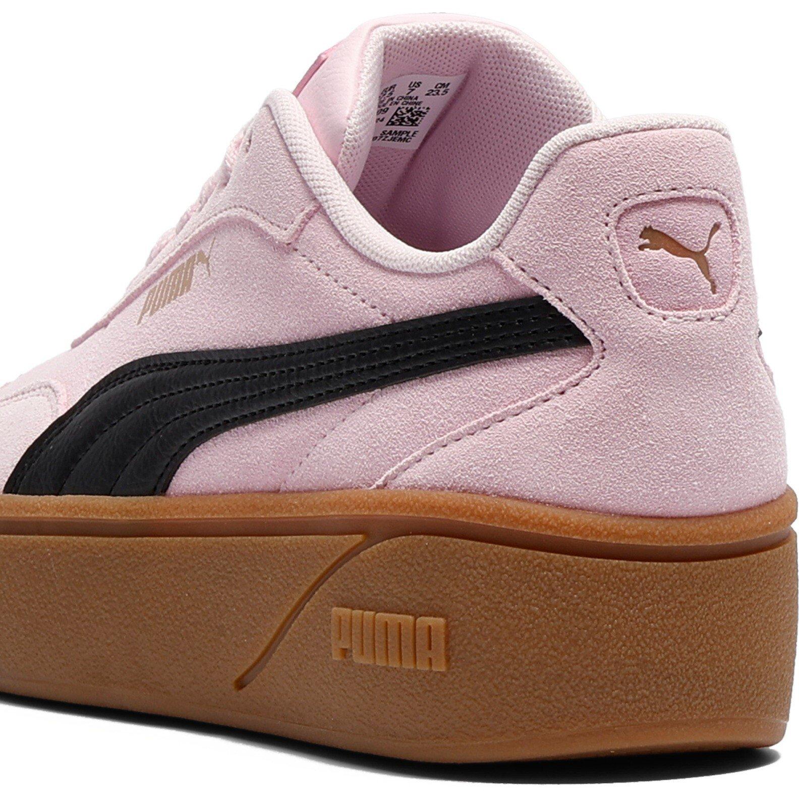 Pink/Navy/Gum - Puma - Puma Club Era II Platform Trainers - 5