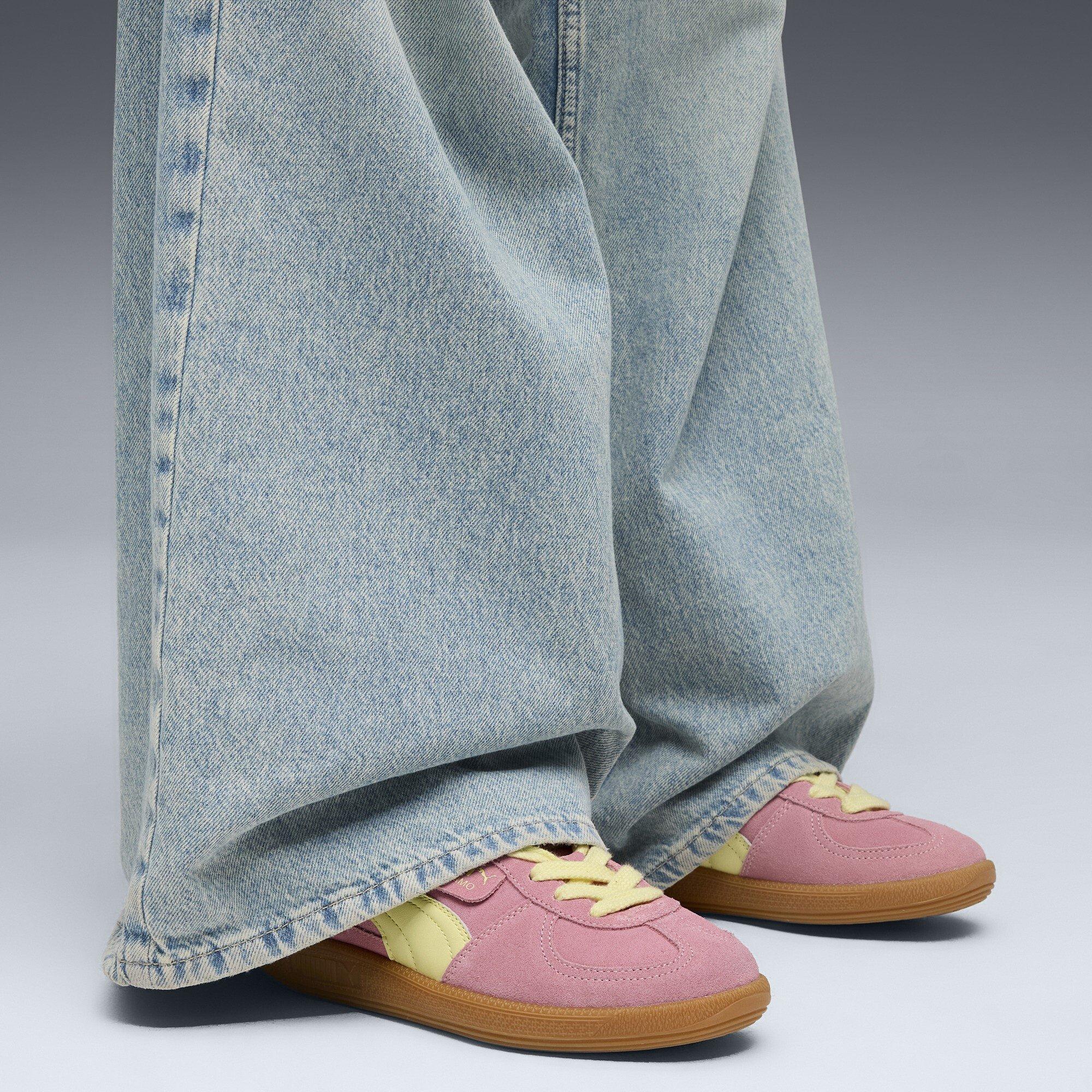 Pink/Gold Moon - Puma - Palermo Womens Shoes - 3