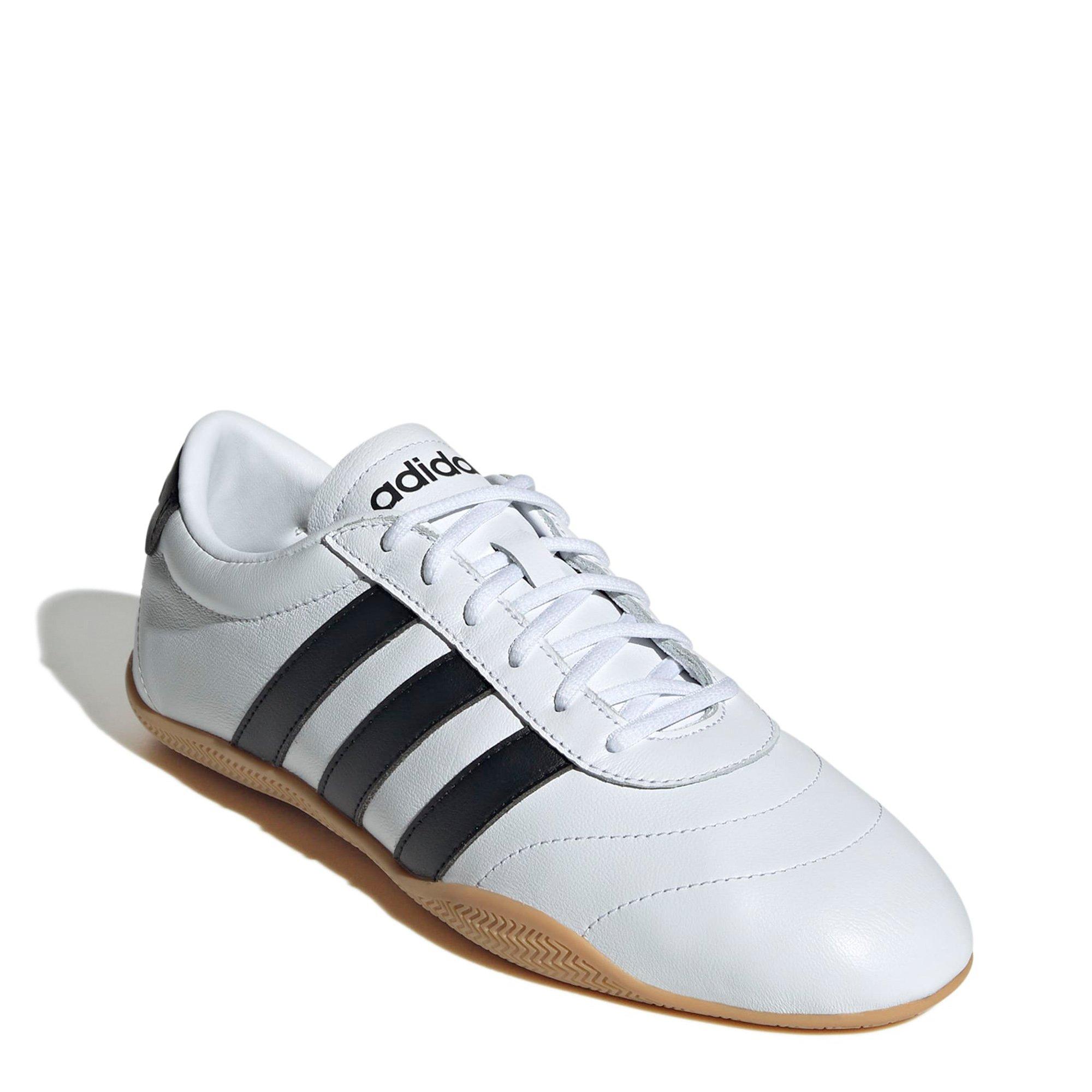 Wht/CBlk/Gum 3 - adidas - Grand Court Lo Womens Shoes - 5