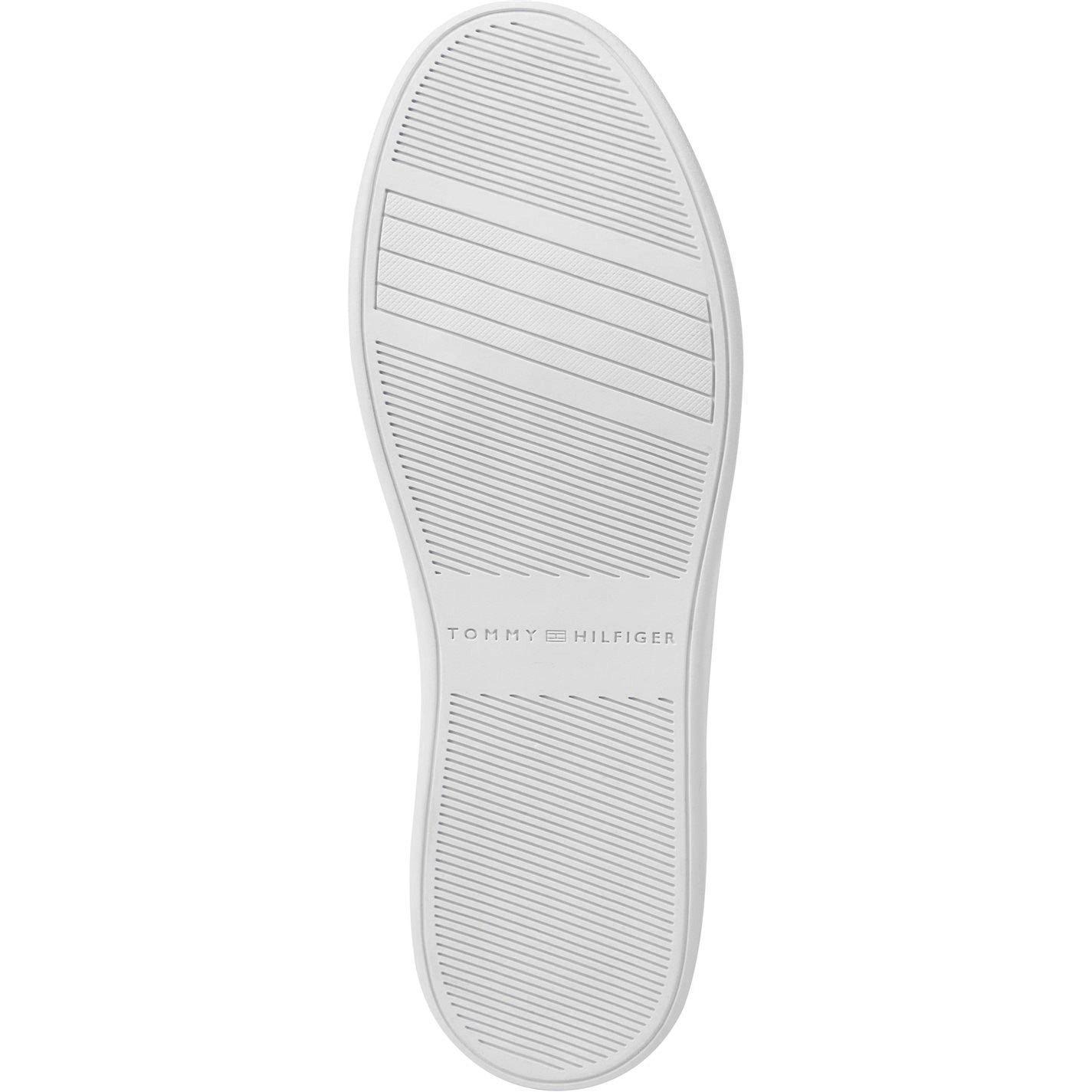 White - Tommy Hilfiger - Essential Stripe Sneakers - 4