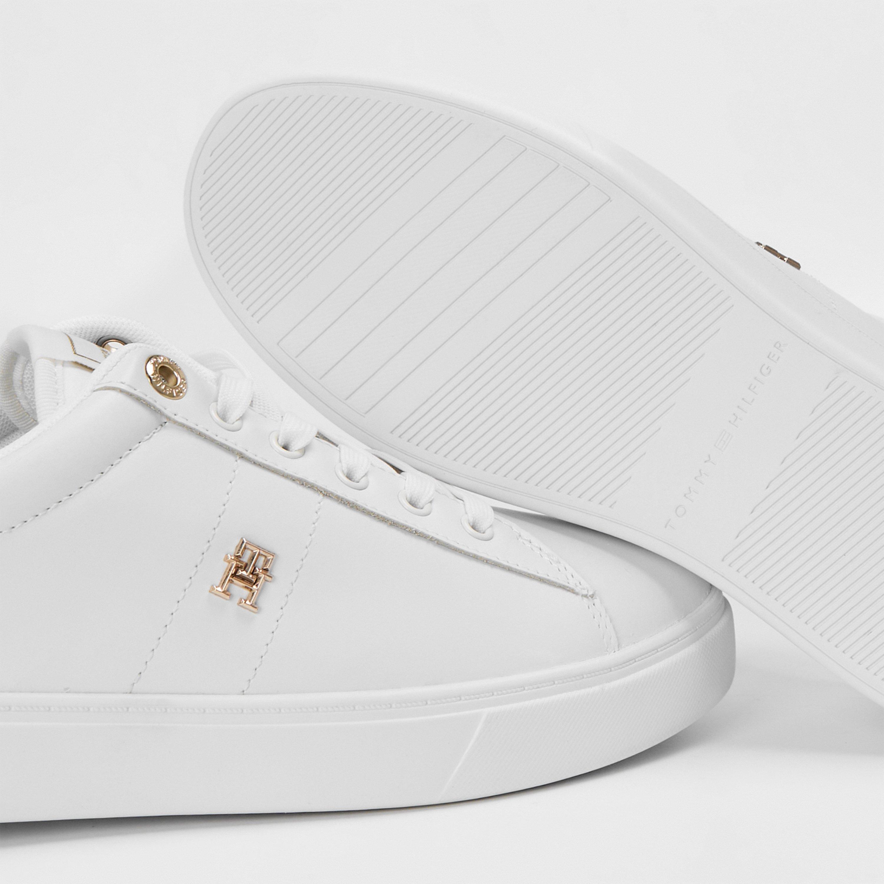 Wit - Tommy Hilfiger - Women's Elevated Court Trainers - 4