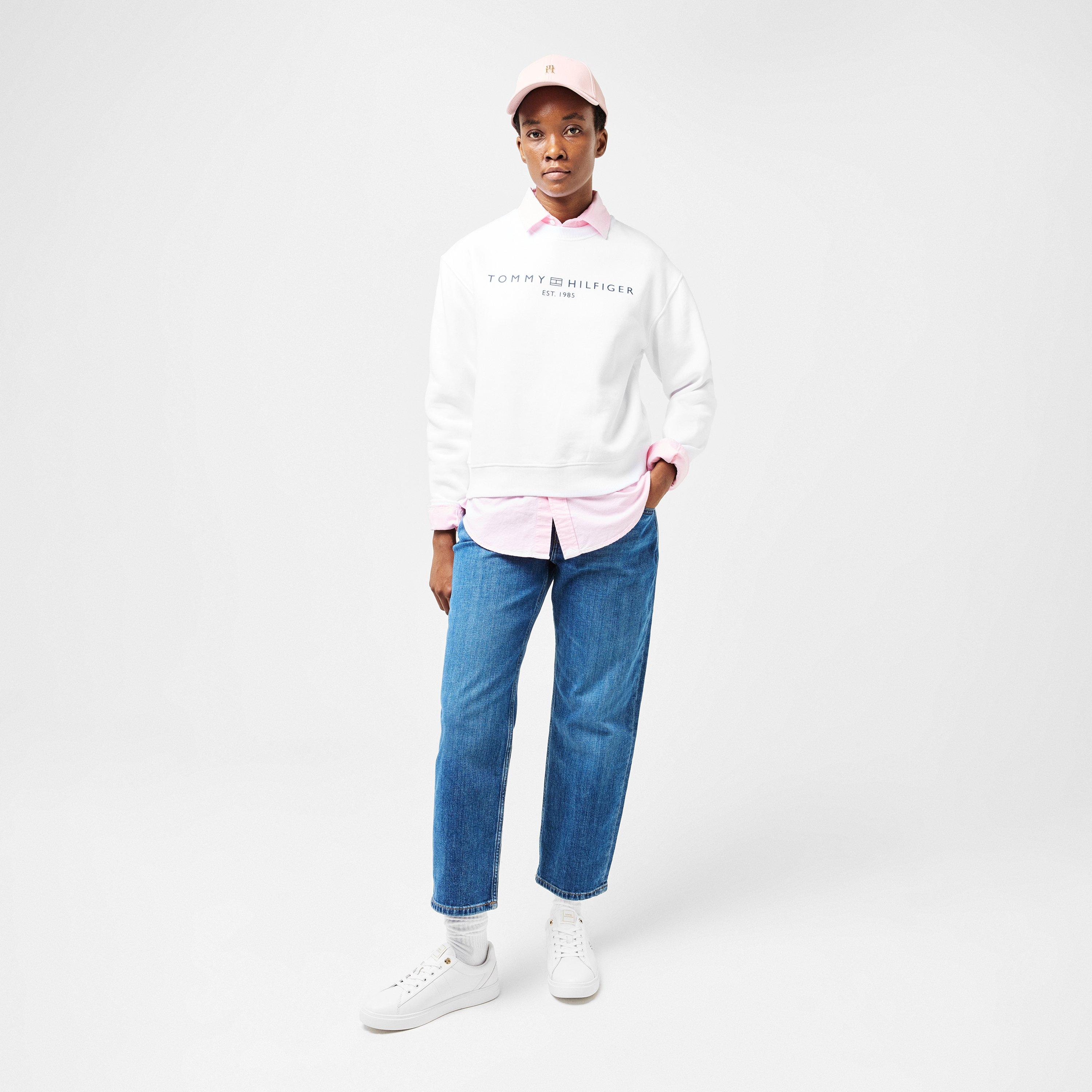 Wit - Tommy Hilfiger - Women's Elevated Court Trainers - 6