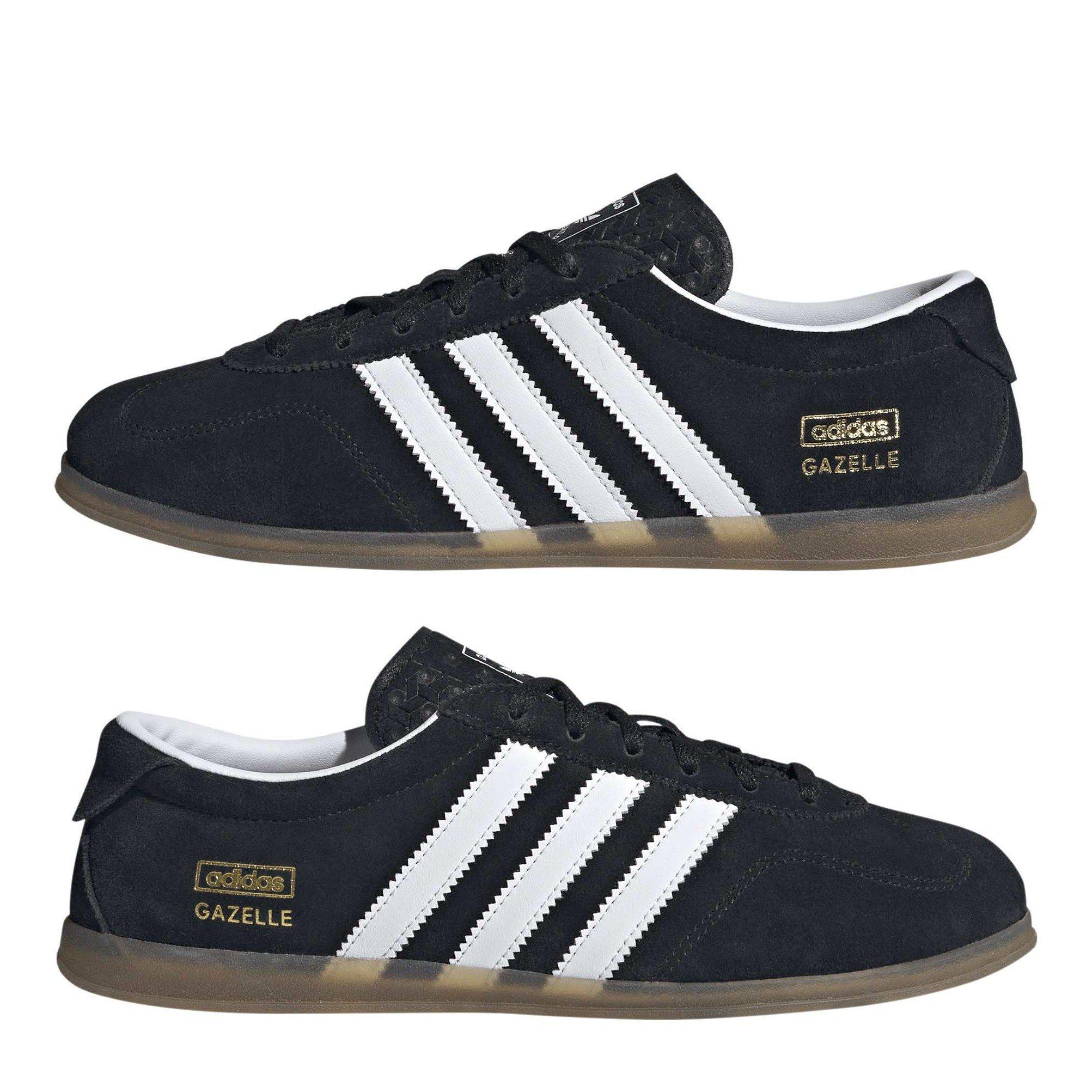 Black/White/Gum - adidas Originals - Adidas Gazelle Lo Ld64 - 9
