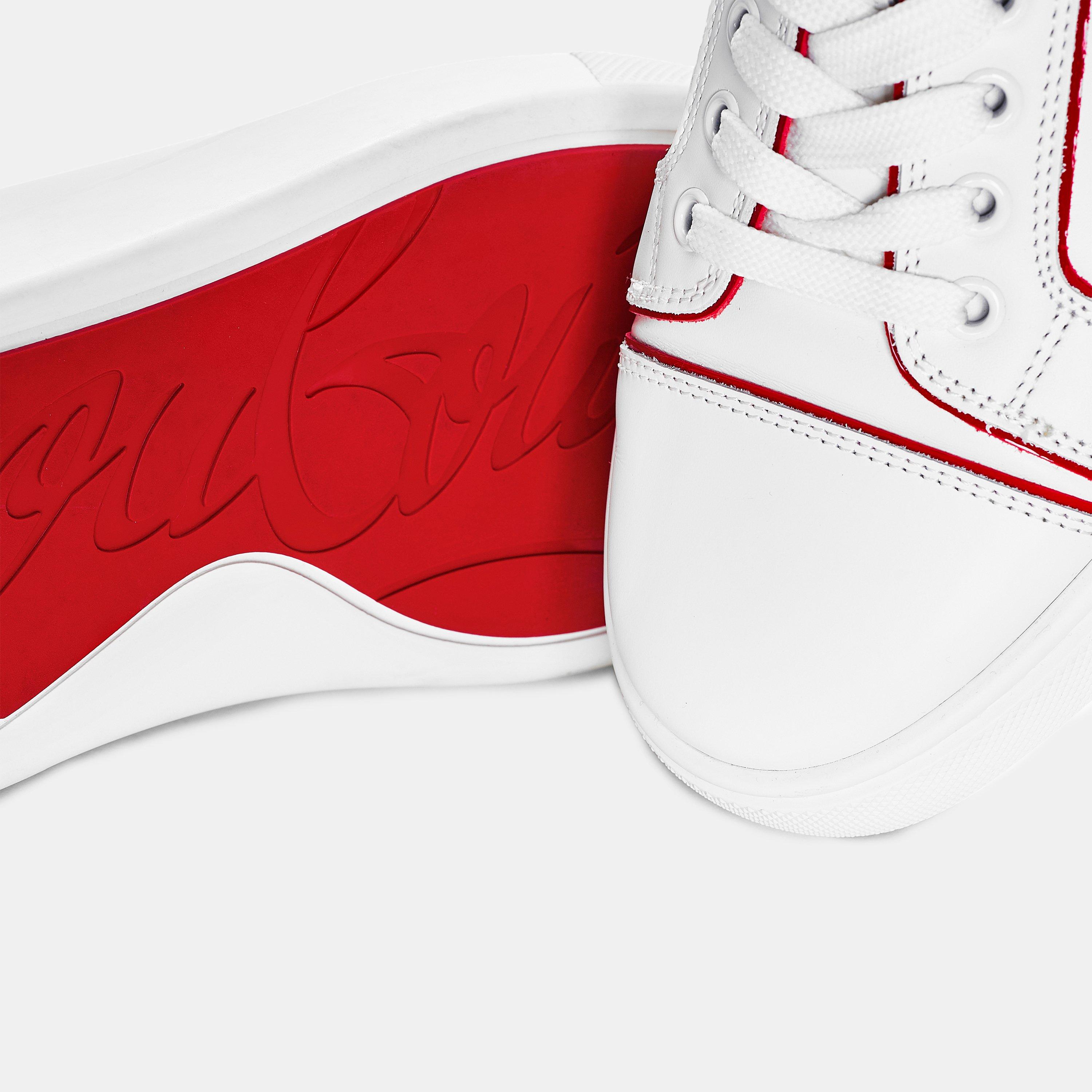 Wht/.Loubi Q647 - Christian Louboutin - Vieirissima Sneakers - 4