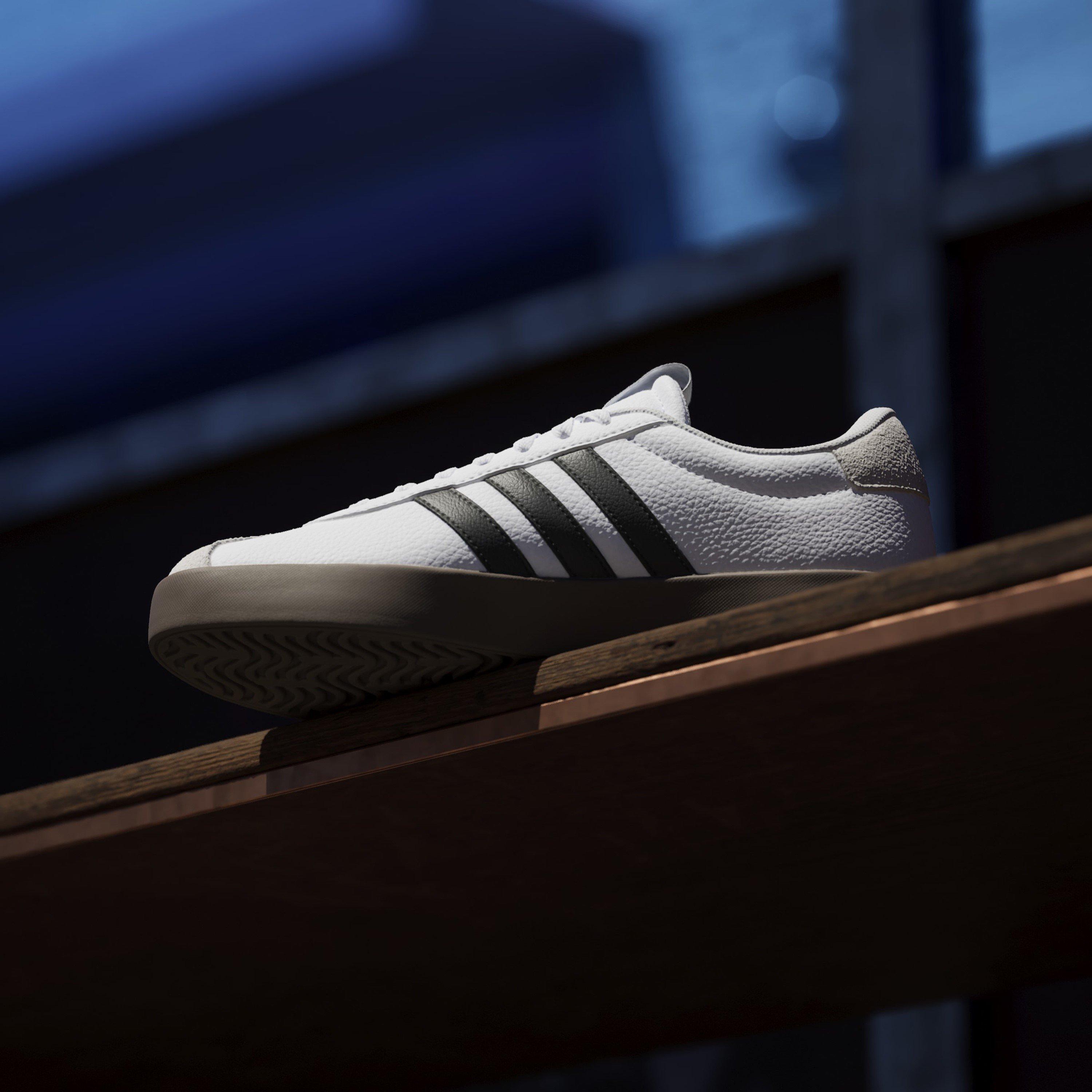 Wht/Core Black - adidas - VL Court 3.0 Low Shoes Womens - 13