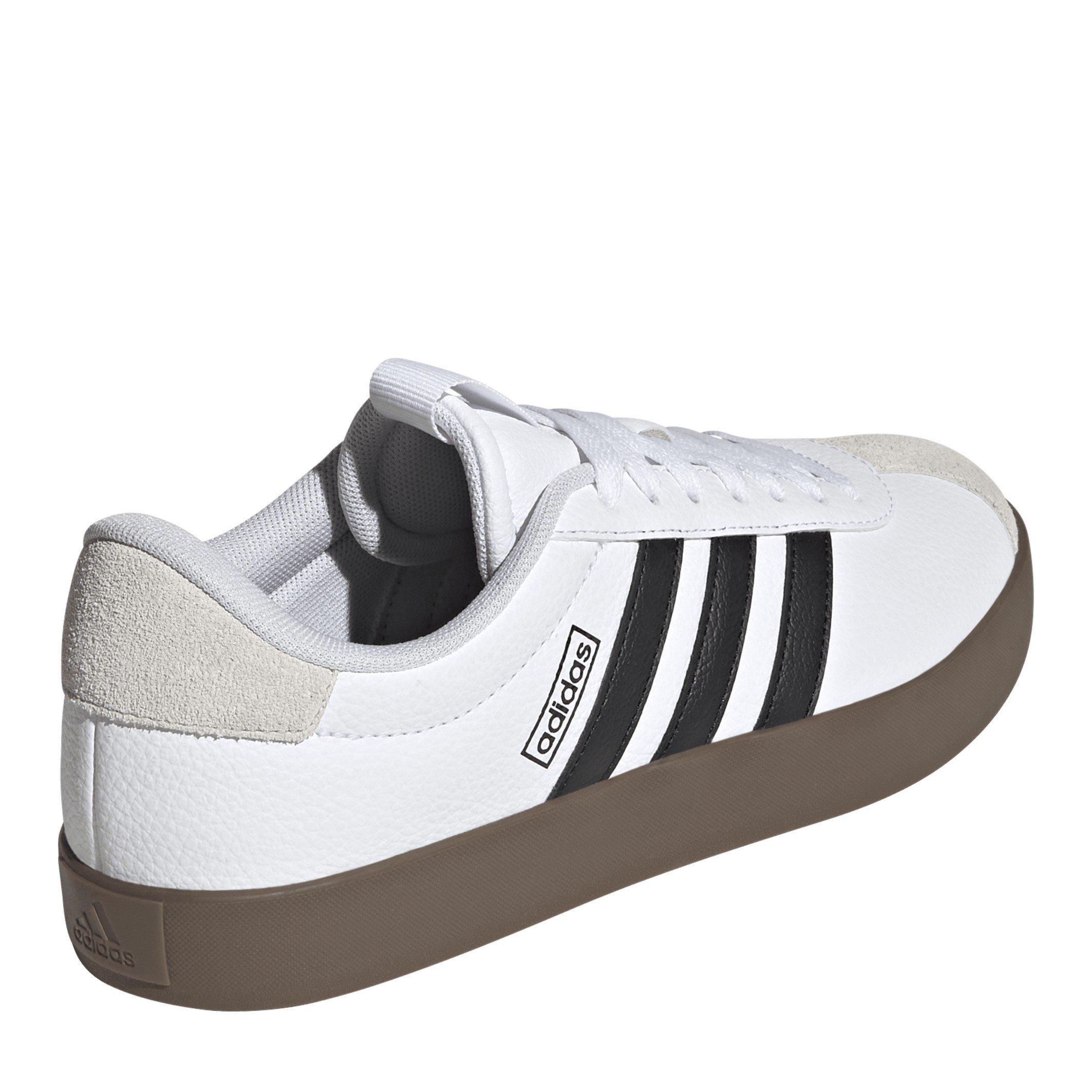 Wht/Core Black - adidas - VL Court 3.0 Low Shoes Womens - 4
