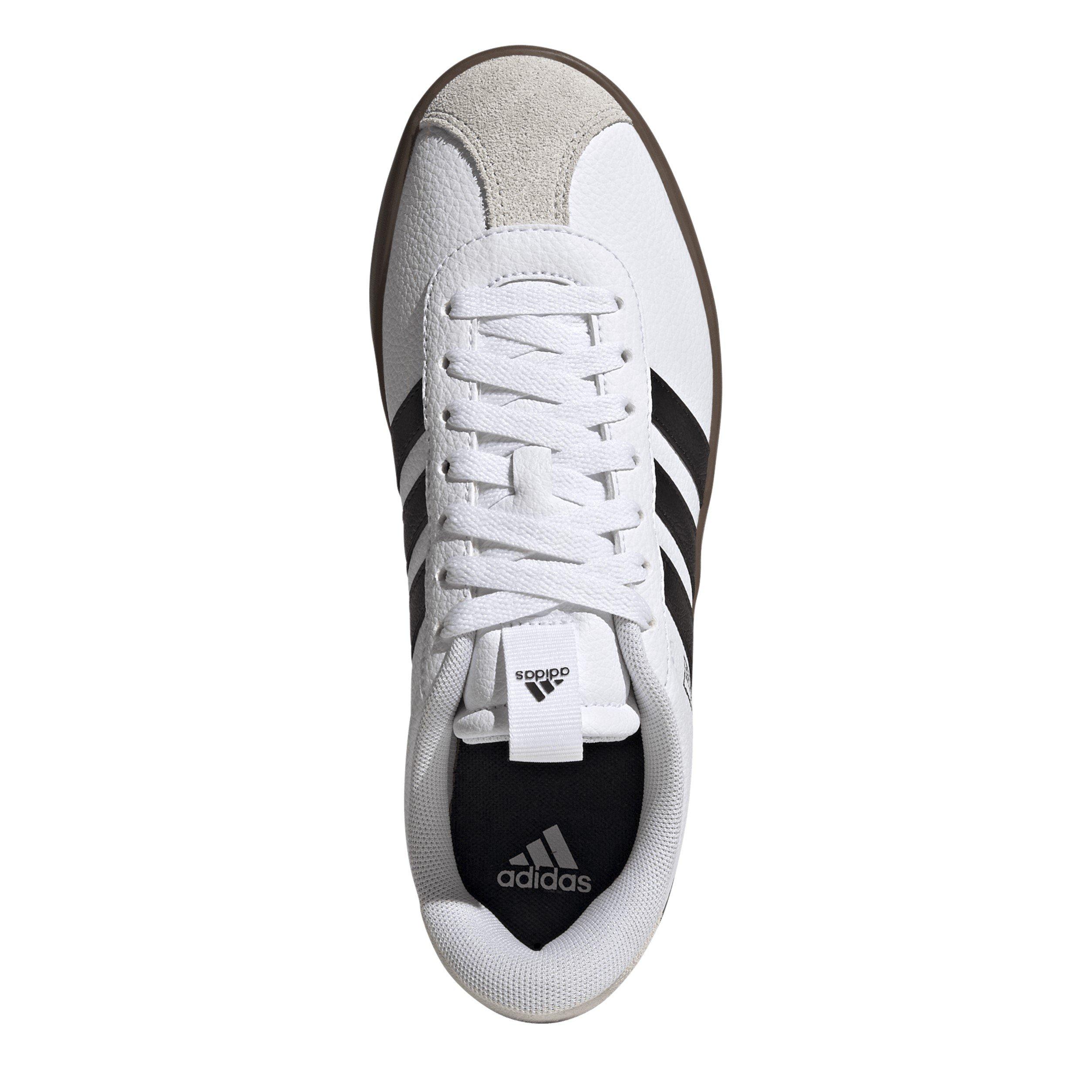 Wht/Core Black - adidas - VL Court 3.0 Low Shoes Womens - 5