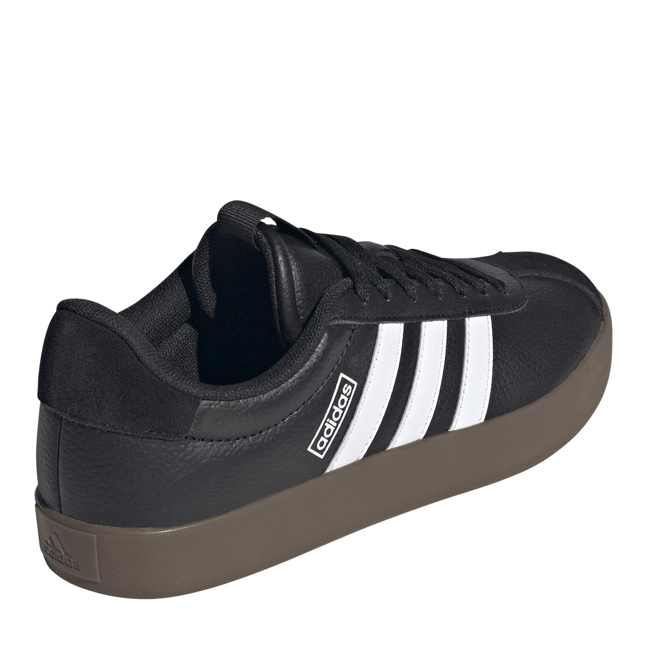 Core Black/Whte - adidas - VL Court 3.0 Low Shoes Womens - 4