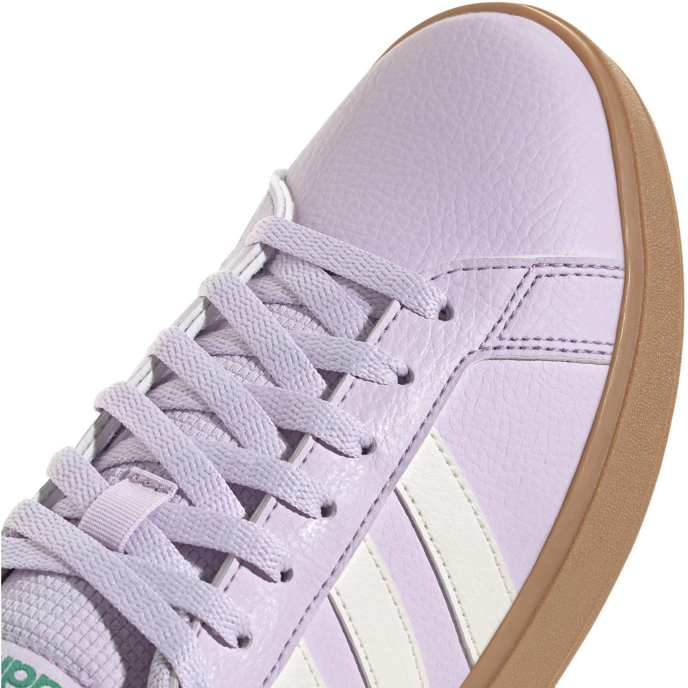 Ice Laven/Green - adidas - Grand Court Base Womens Shoes - 9