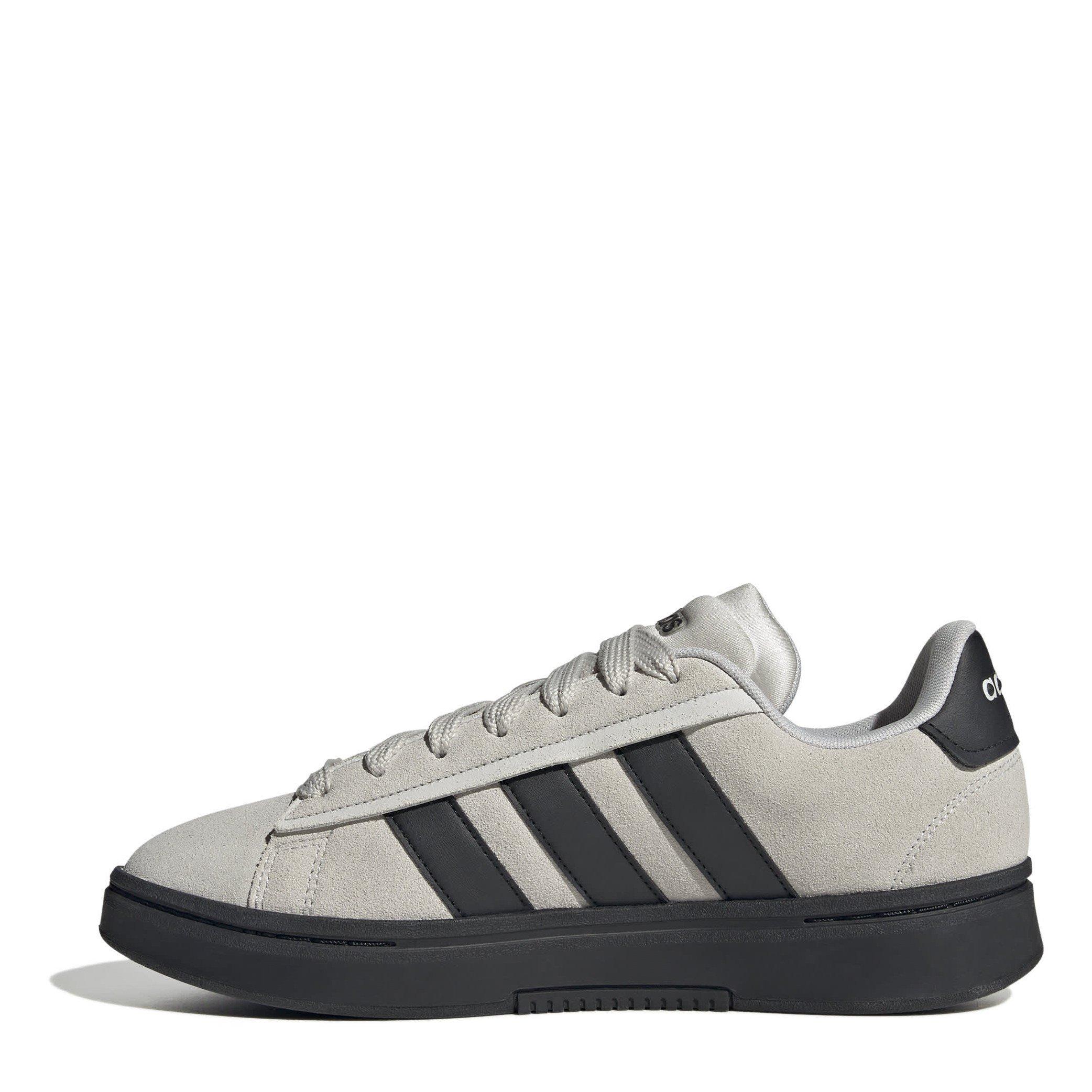 Grey/Black - adidas - Grand Court Alpha Trainers Womens - 2