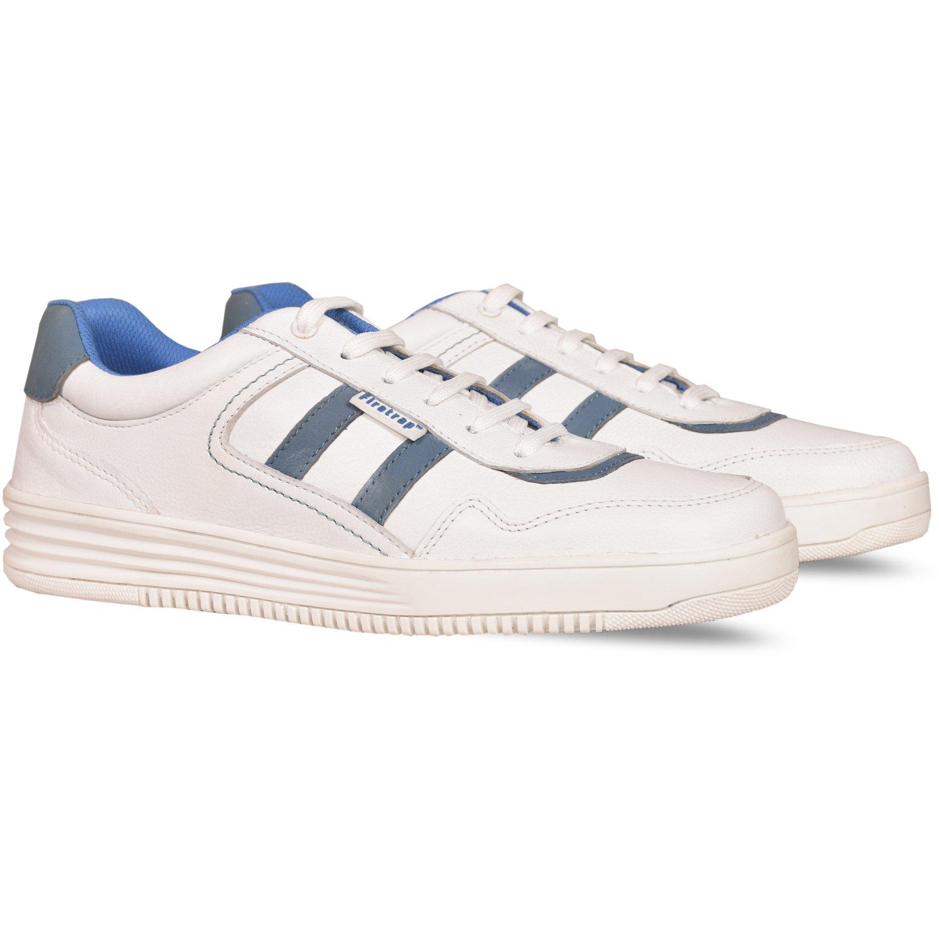 White/Blue - Firetrap - Skateboard Shoes Ld62 - 1