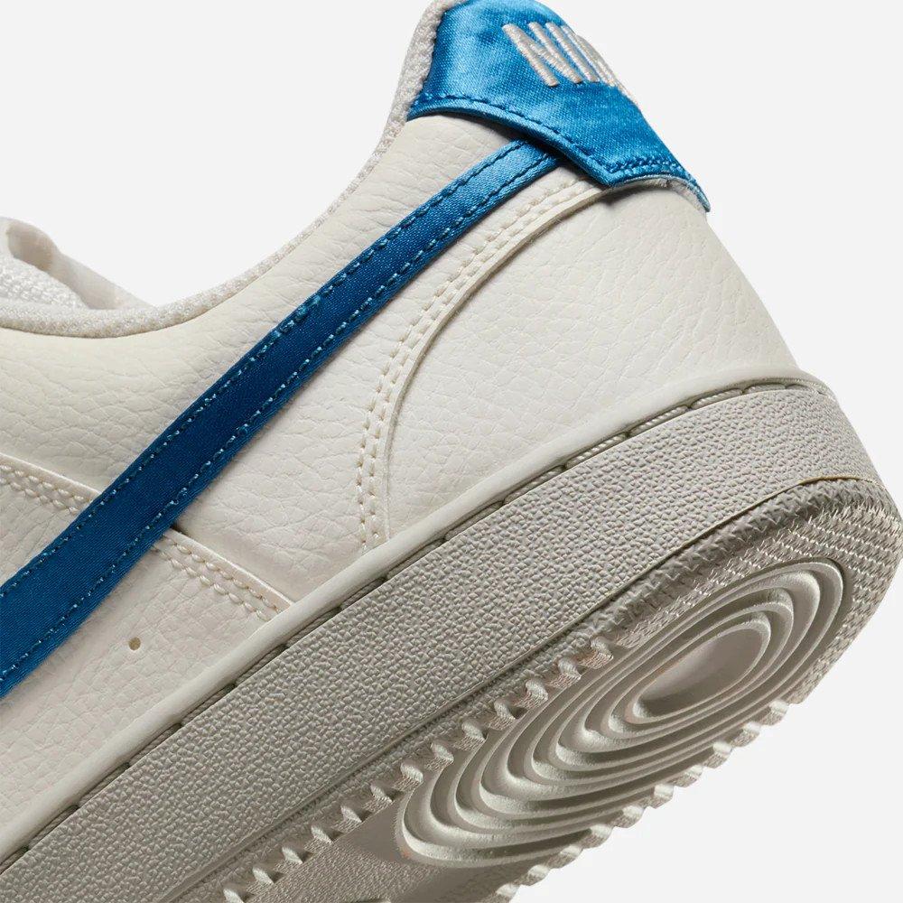 White/Blue - Nike - Women's Court VisLow Trainers - 7