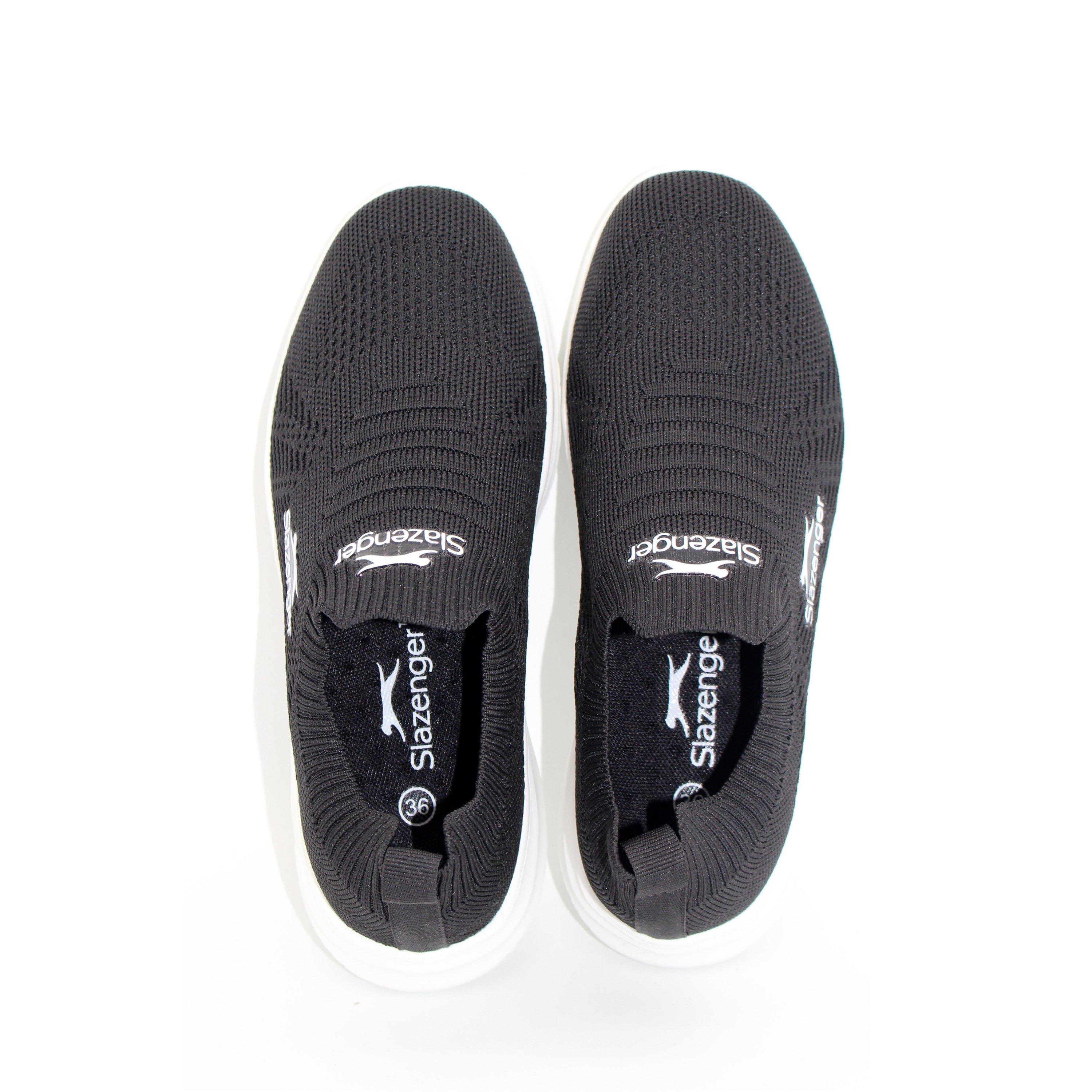 BLACK - Slazenger - Women's KIYA Slip On Trainers - 6