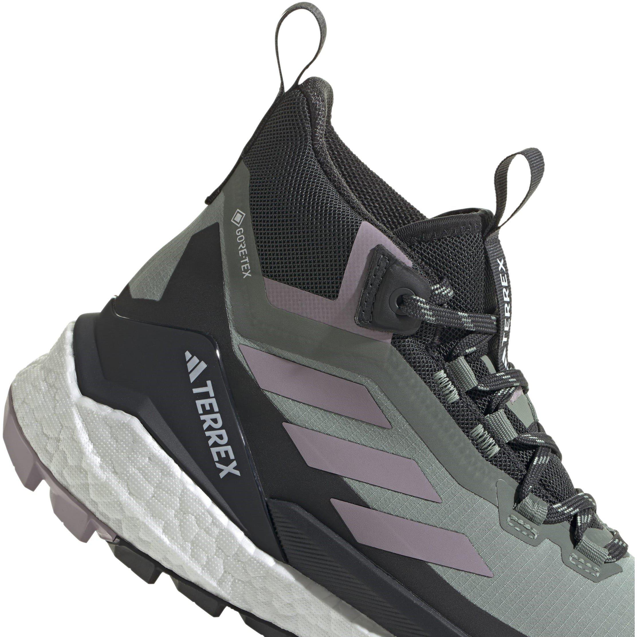 Sølv Grøn - adidas - Terrex Free Hiker 2.0 Gore-Tex Hiking Shoes Womens - 7