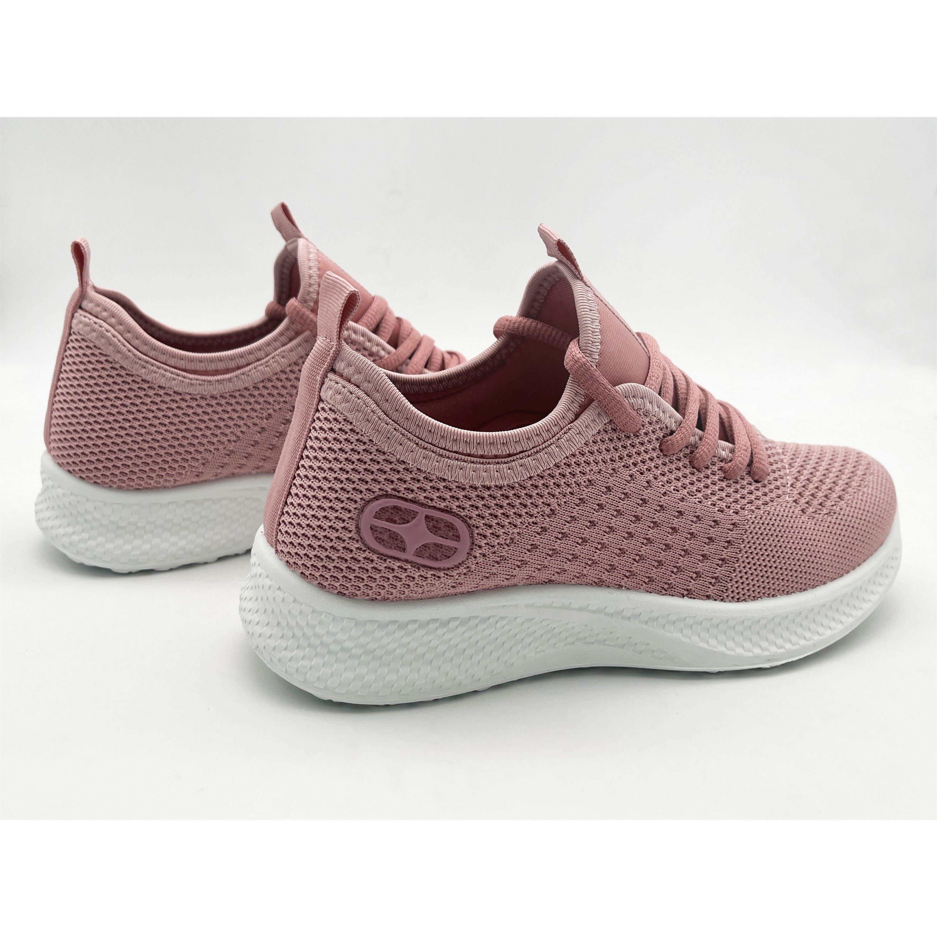 Pink - No Fear - Frenzy Womens Slip On Runners - 4