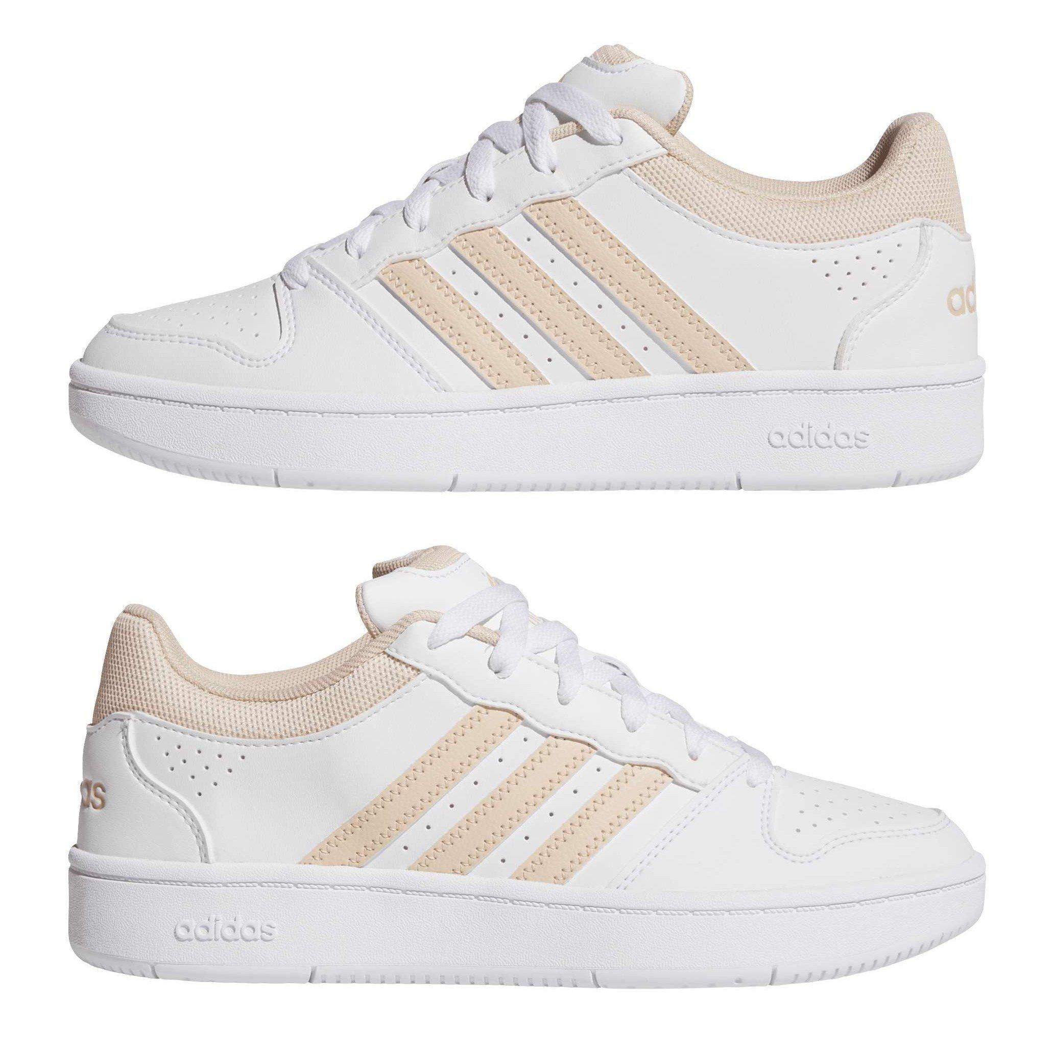 Ftwr White/Halo - adidas - Women's Hoops Classic Court Trainers - 9