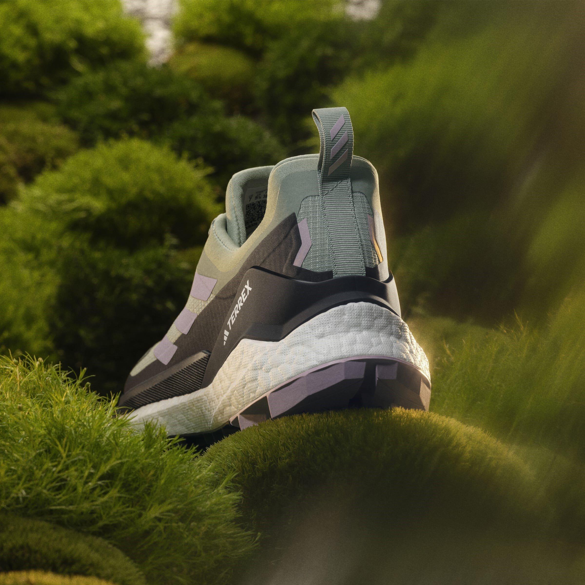 Silver Green - adidas - TERREX Free Hiker 2.0 Low GORE-TEX Hiking Shoes Womens - 10