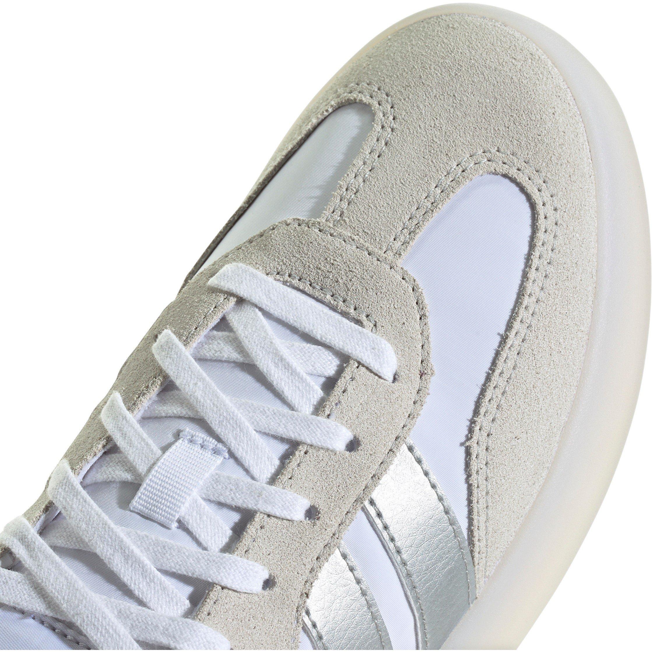 Wht/Silver/Grey - adidas - Women's Court Trainers - 7