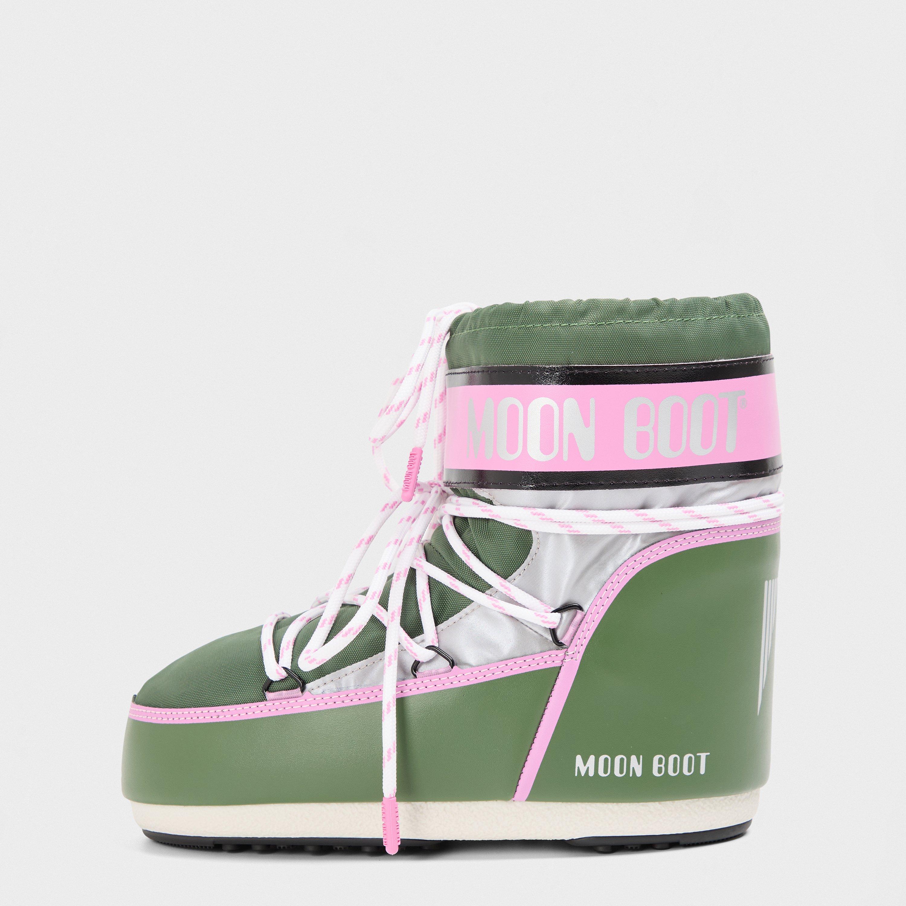 Green Slver Pnk - Moon Boot - Women's Snow Boots - 2
