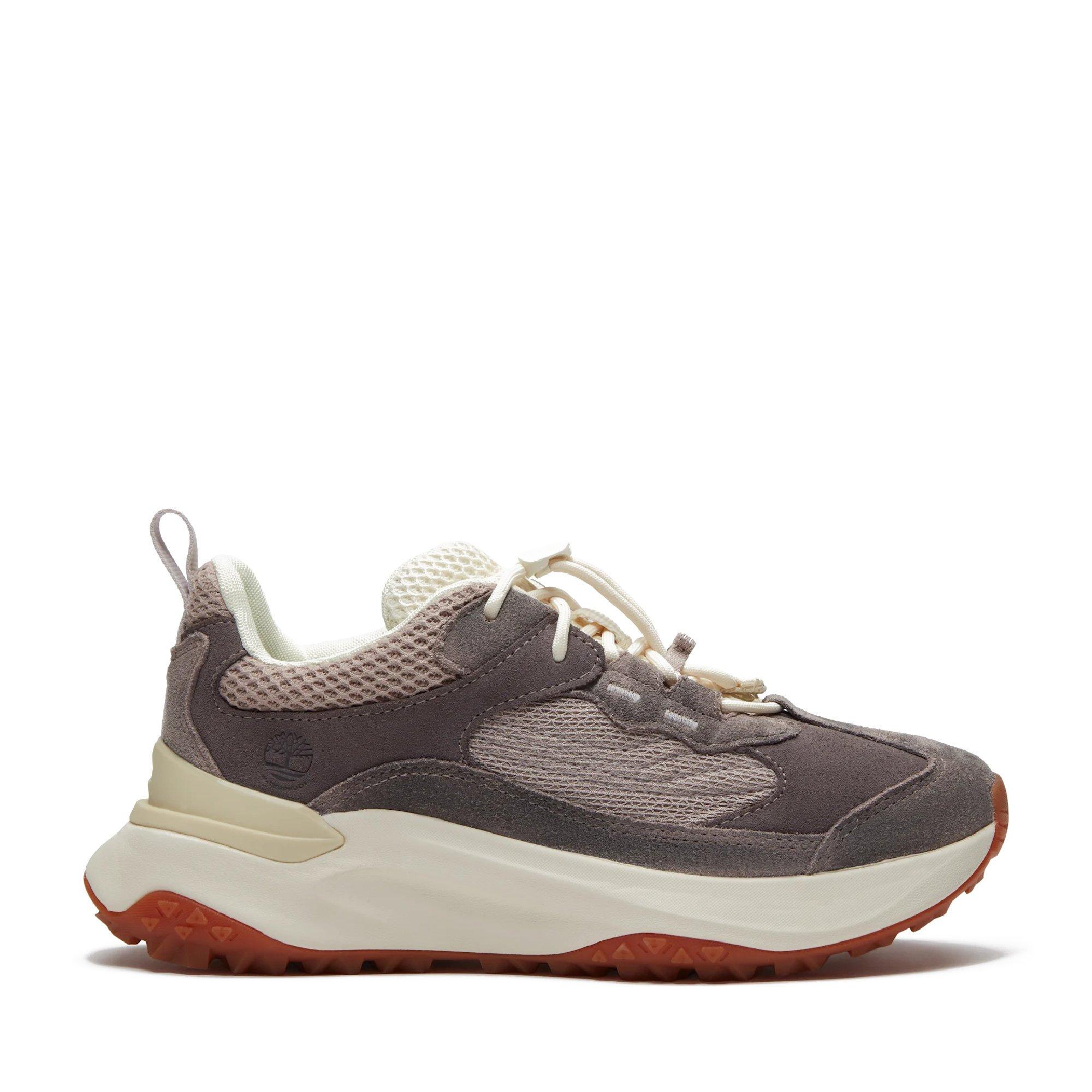 Purple Suede - Timberland - Women's Motion Access Low Leather Waterproof Chunky Trainers - 1