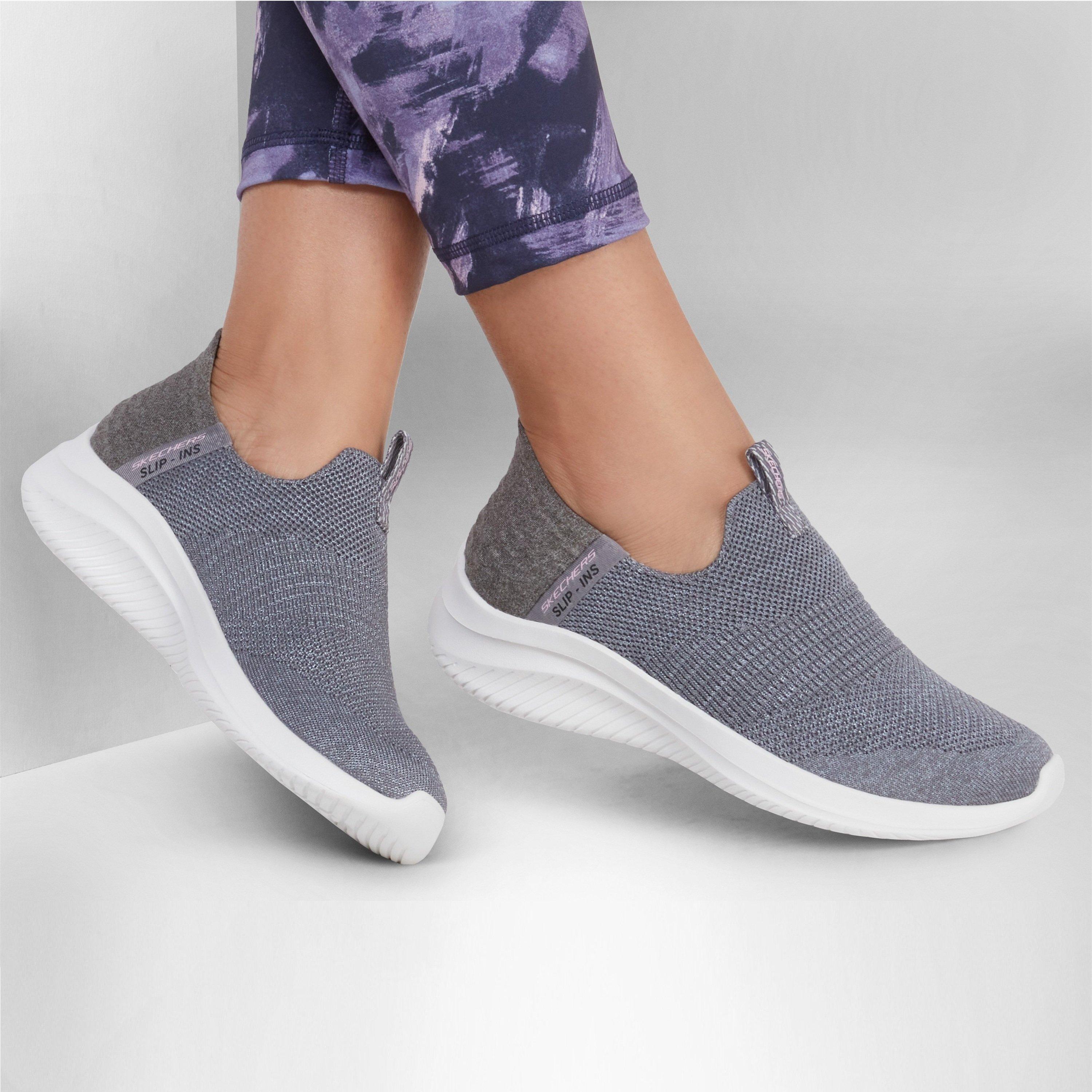 Grey - Skechers - Skechers Ultra Flx 3 Ld99 - 3