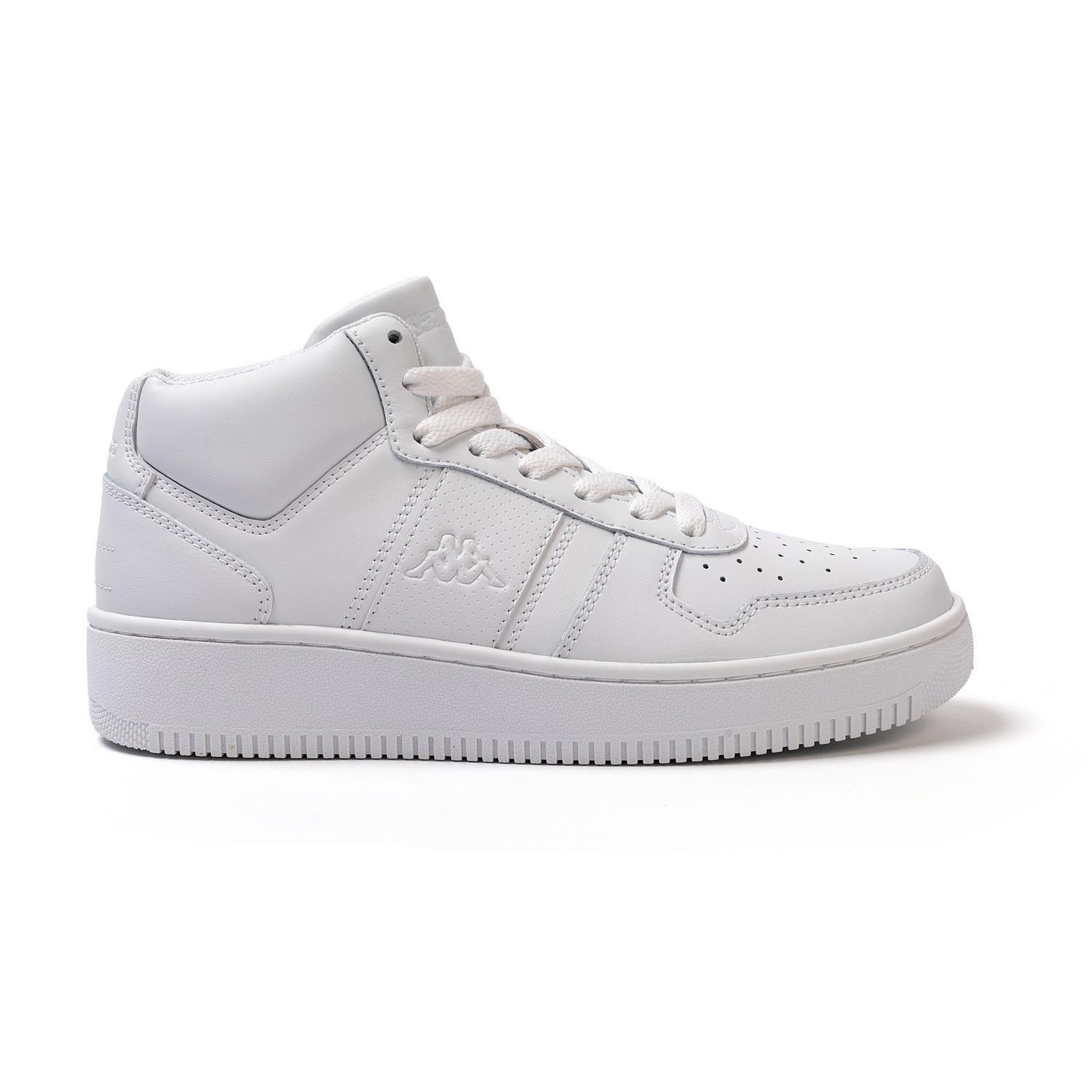Weiß - Kappa - La Morra Hi-Top Trainers Womens - 1